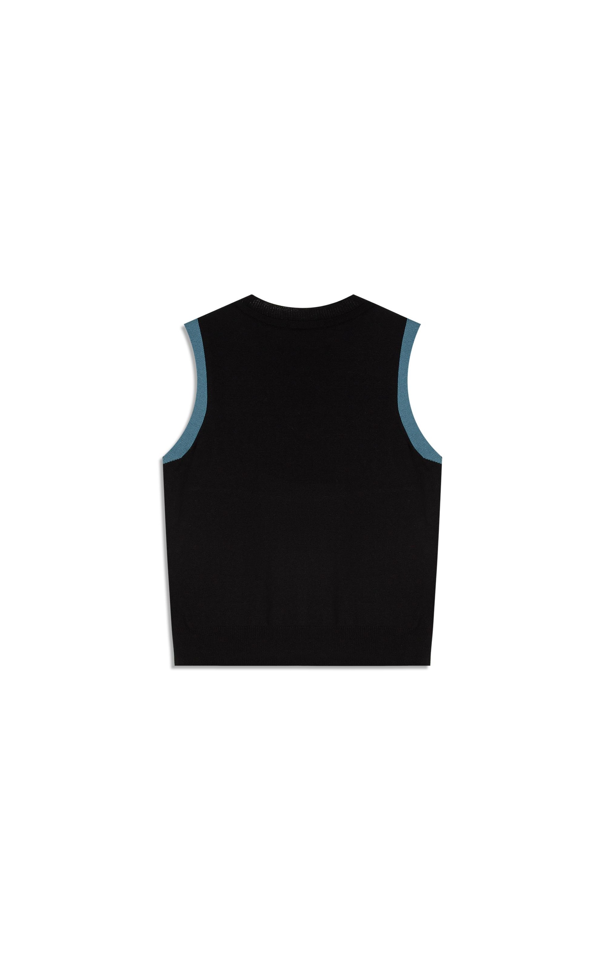 Tricot Regata Soly Decote Reto Dark Navy