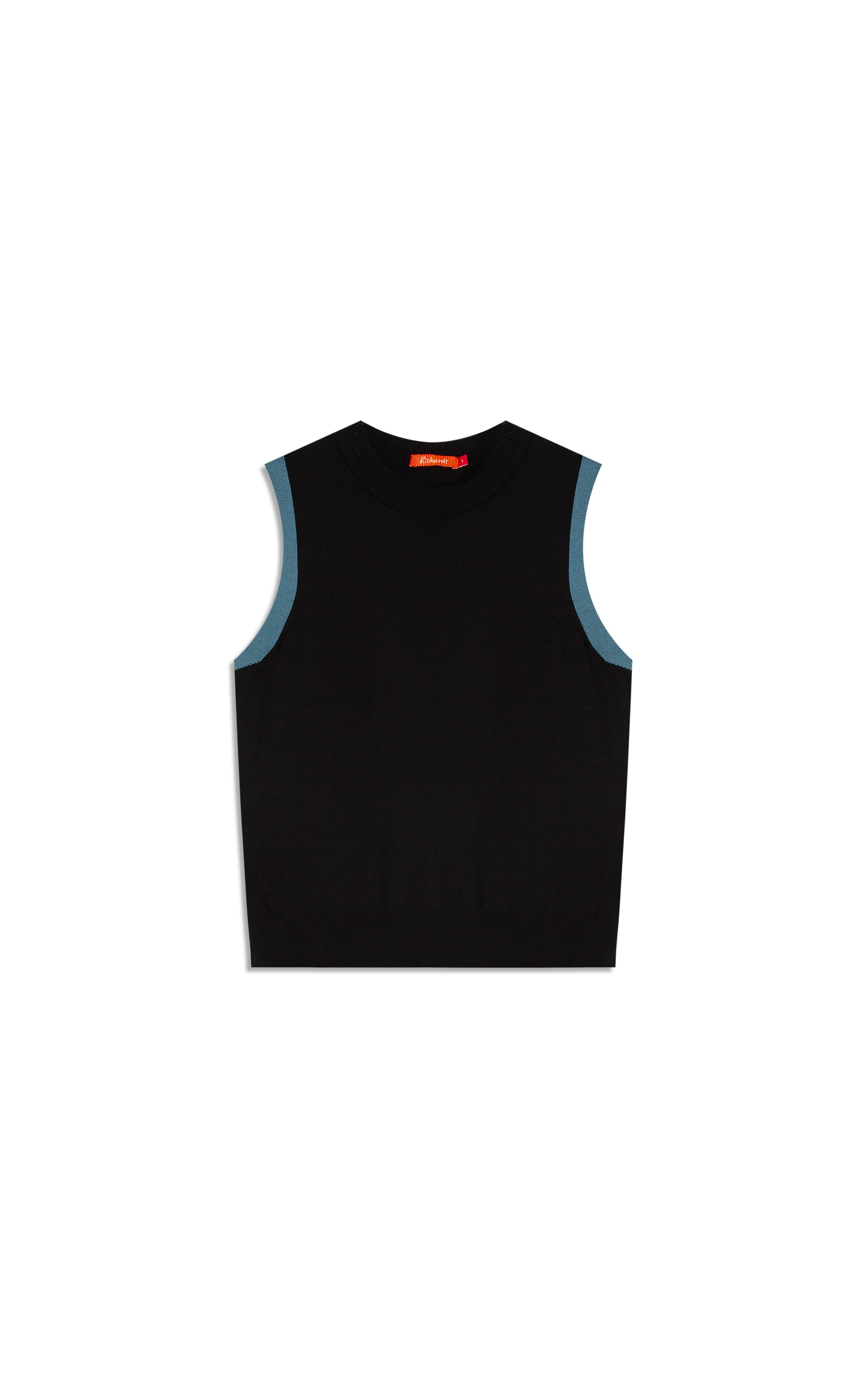 Tricot Regata Soly Decote Reto Dark Navy