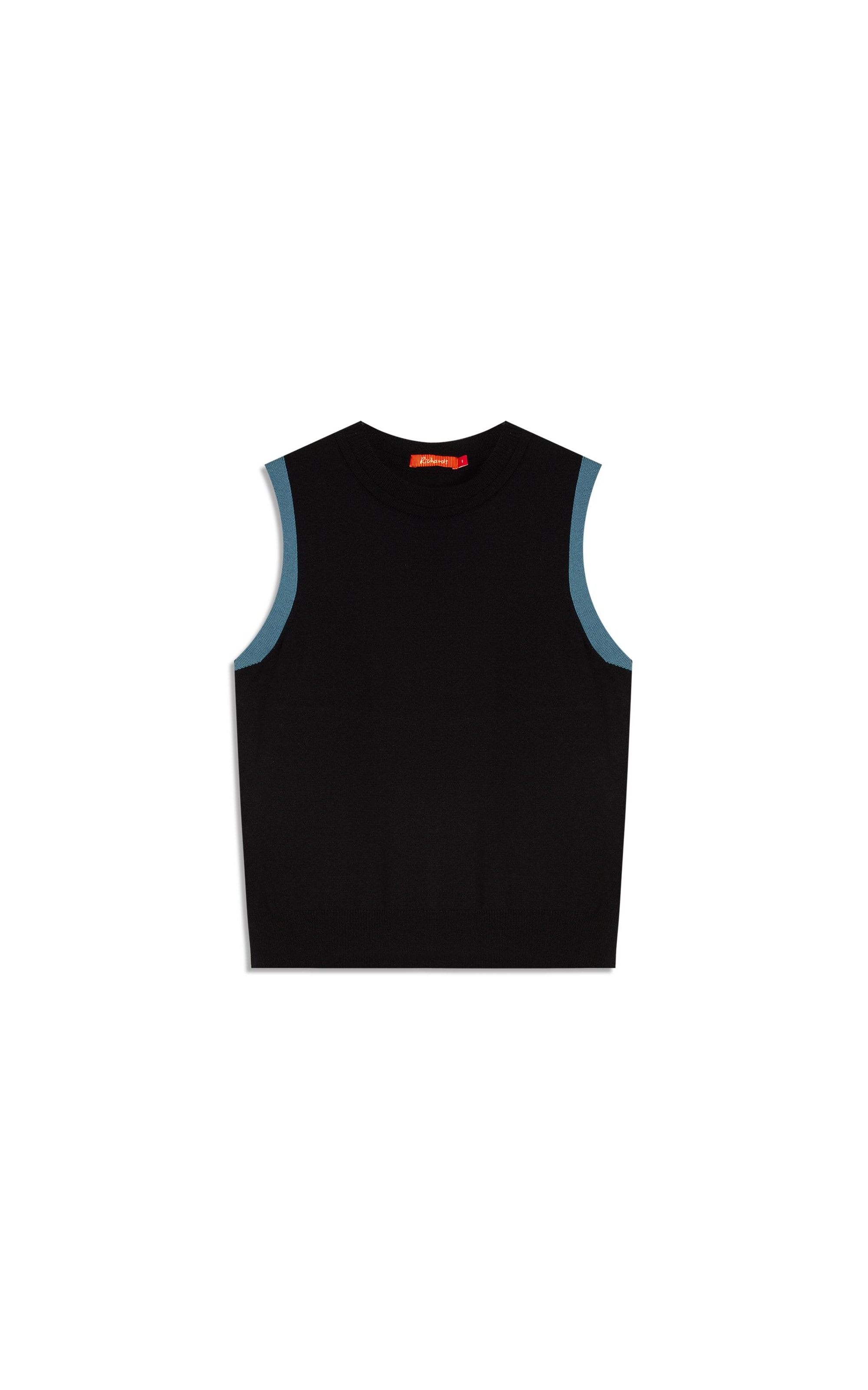 Tricot Regata Soly Decote Reto Dark Navy