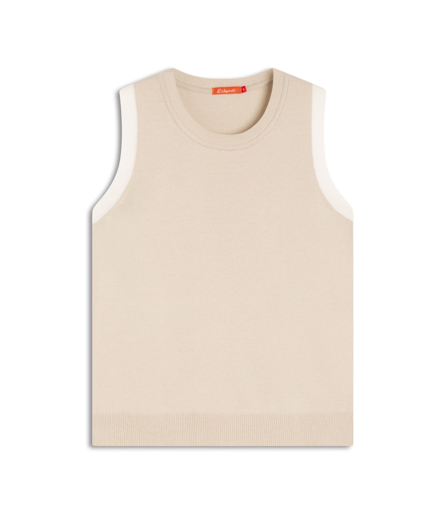 Tricot Regata Soly Decote Reto Natural