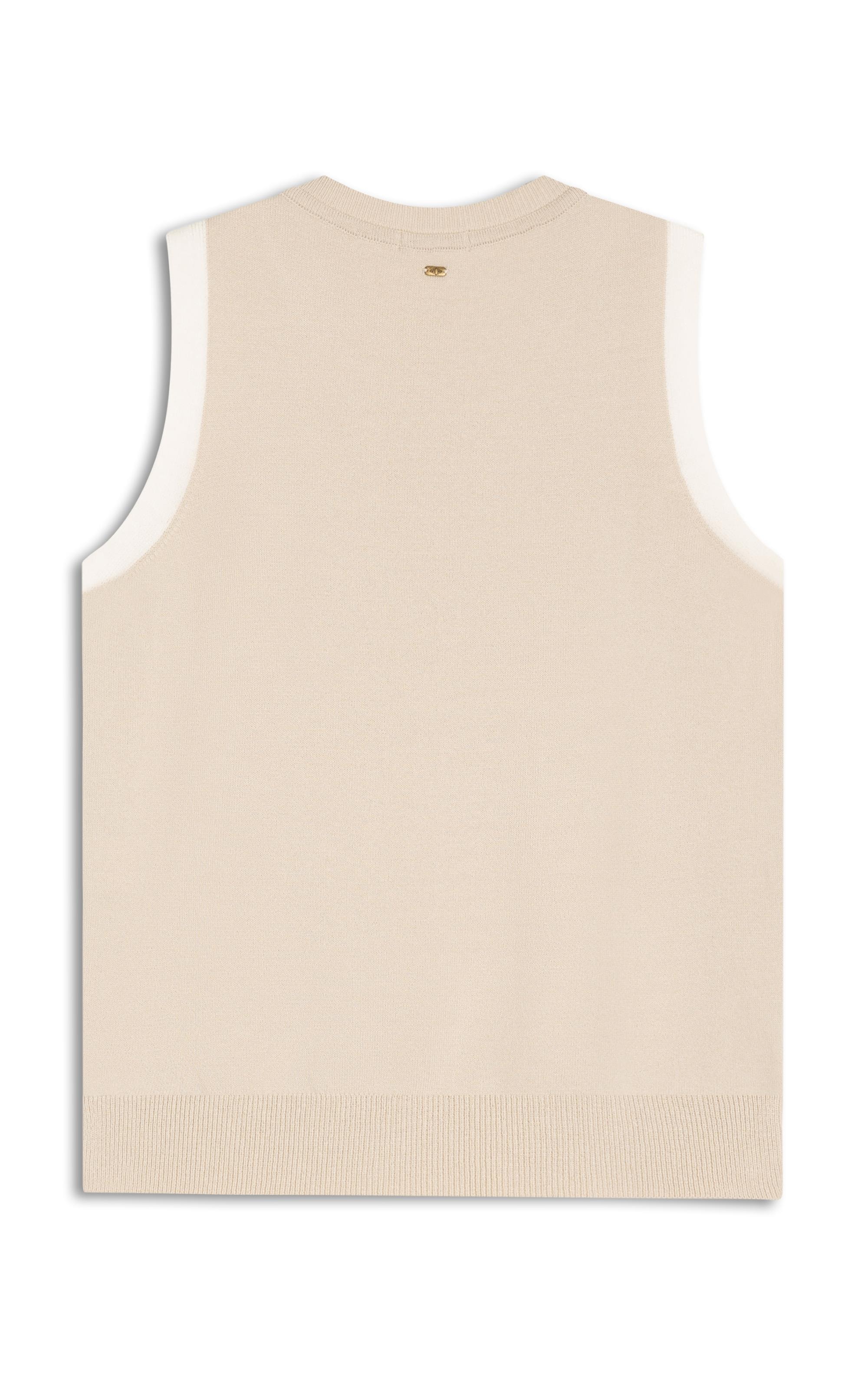 Tricot Regata Soly Decote Reto Natural