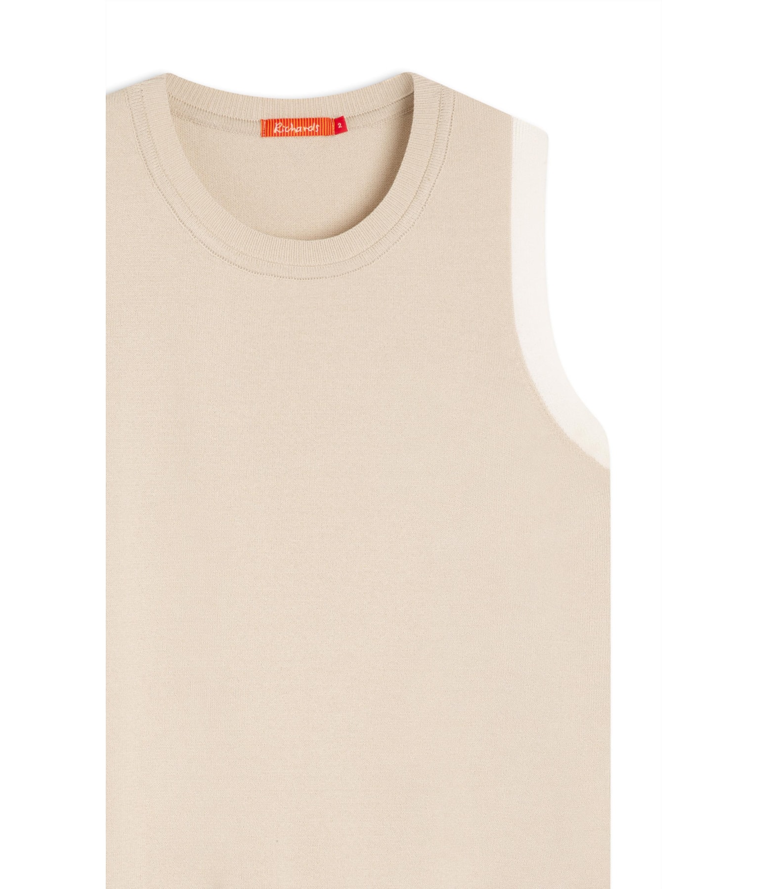 Tricot Regata Soly Decote Reto Natural