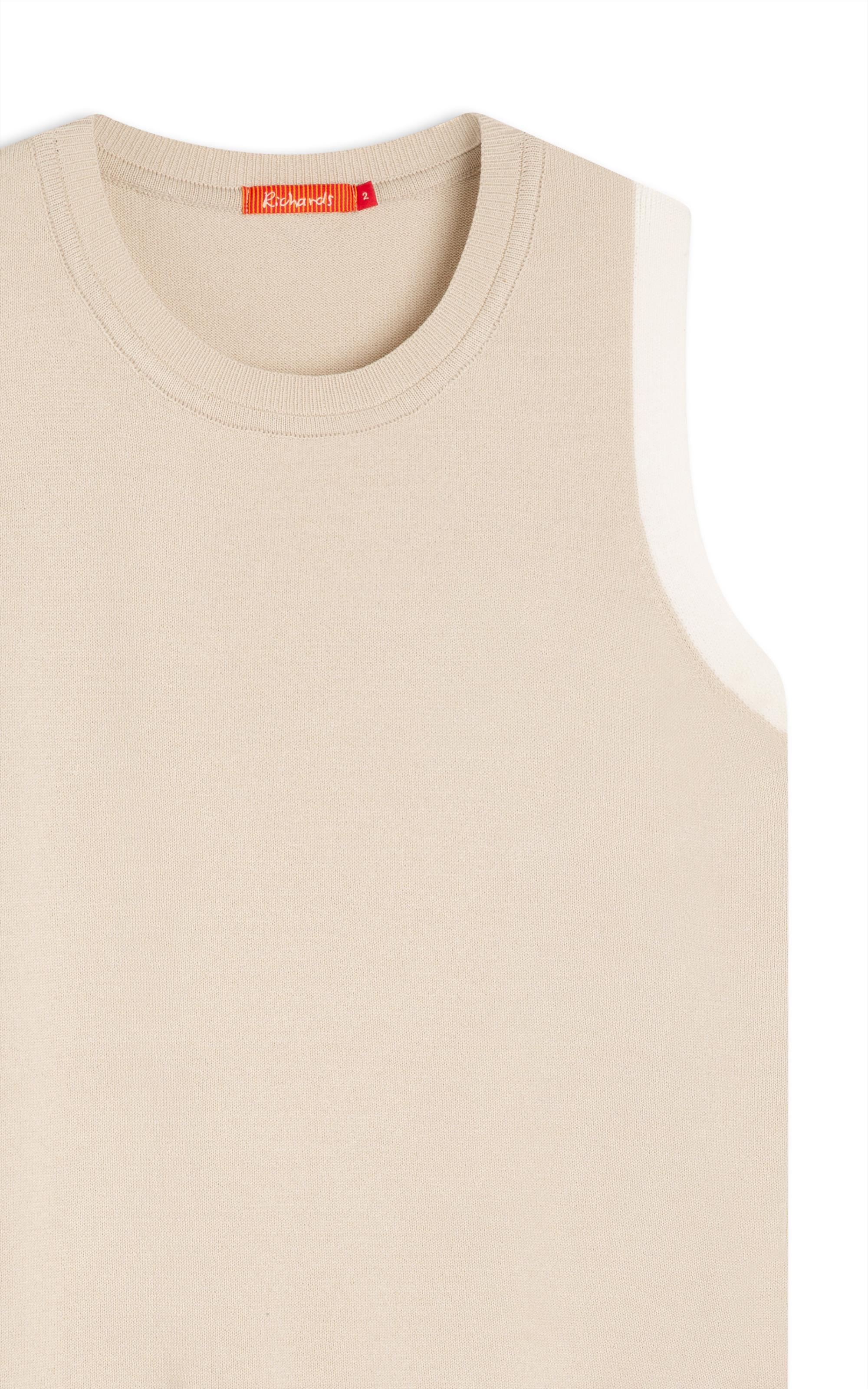 Tricot Regata Soly Decote Reto Natural