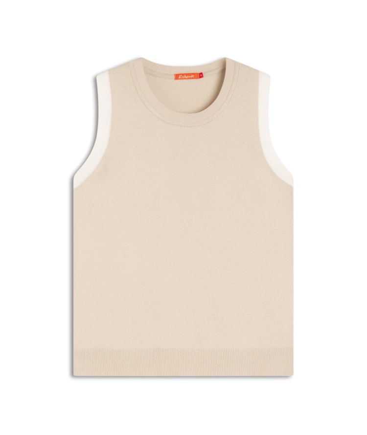 Tricot Regata Soly Decote Reto Natural