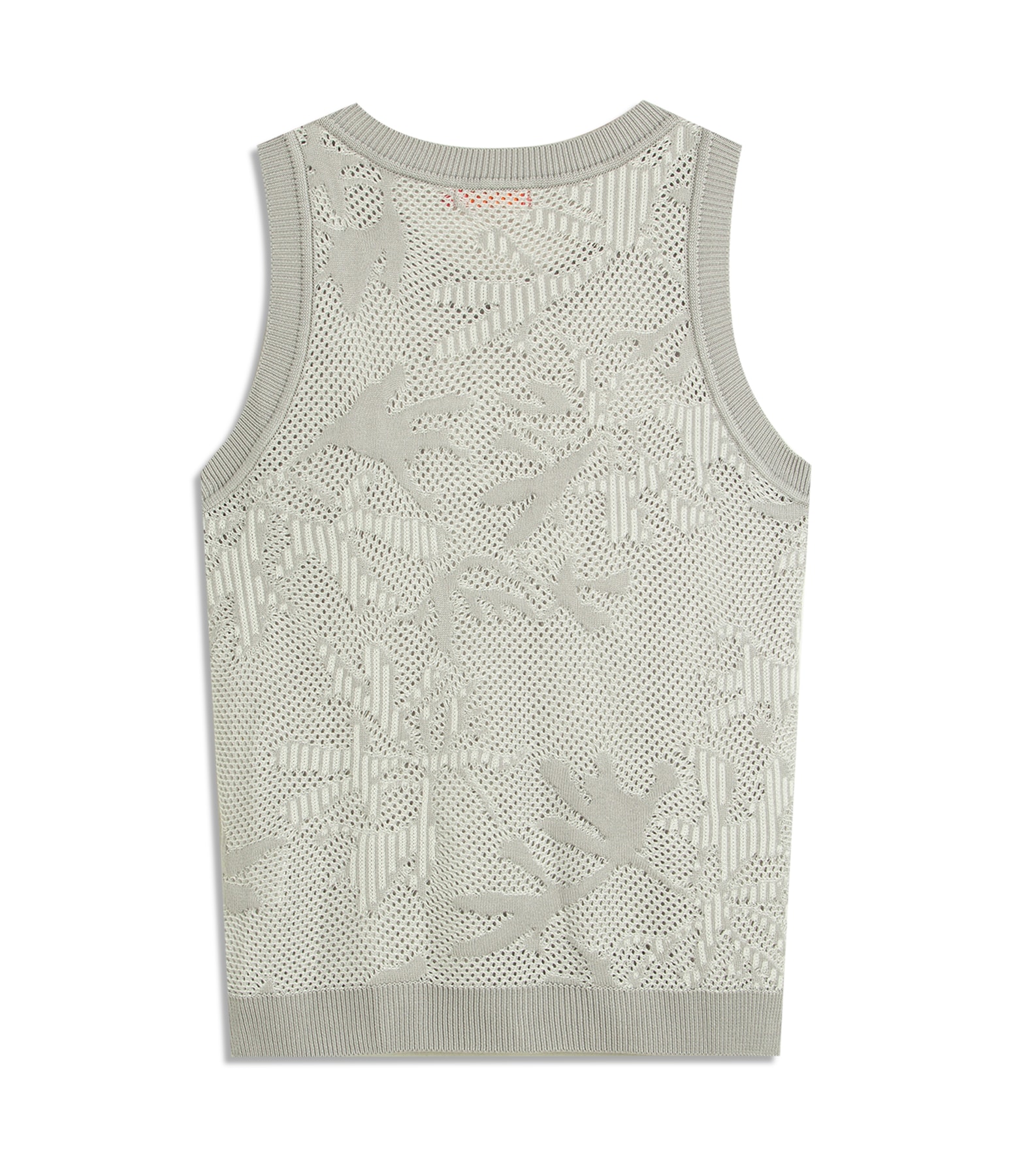 Tricot Regata Yara Cardume Jacquard Prata