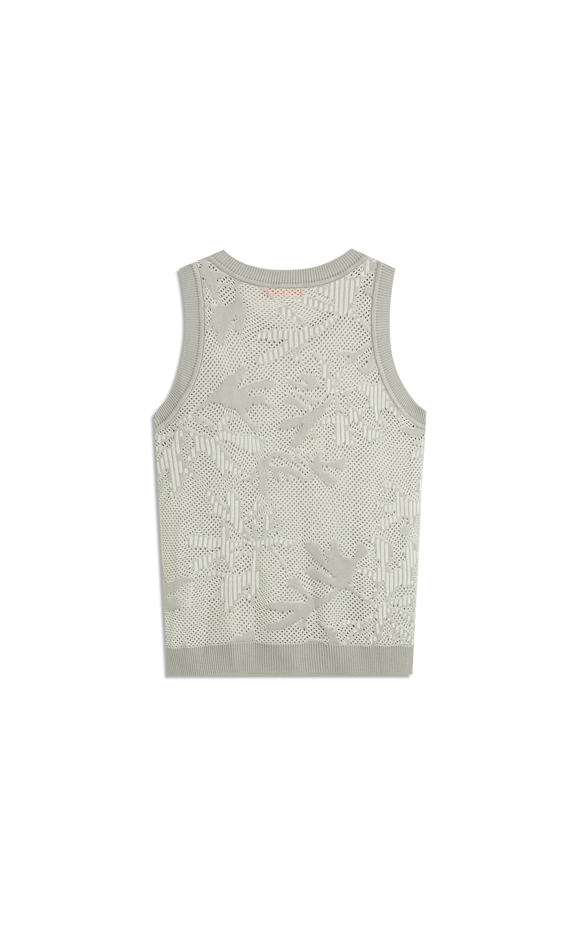 Tricot Regata Yara Cardume Jacquard Prata