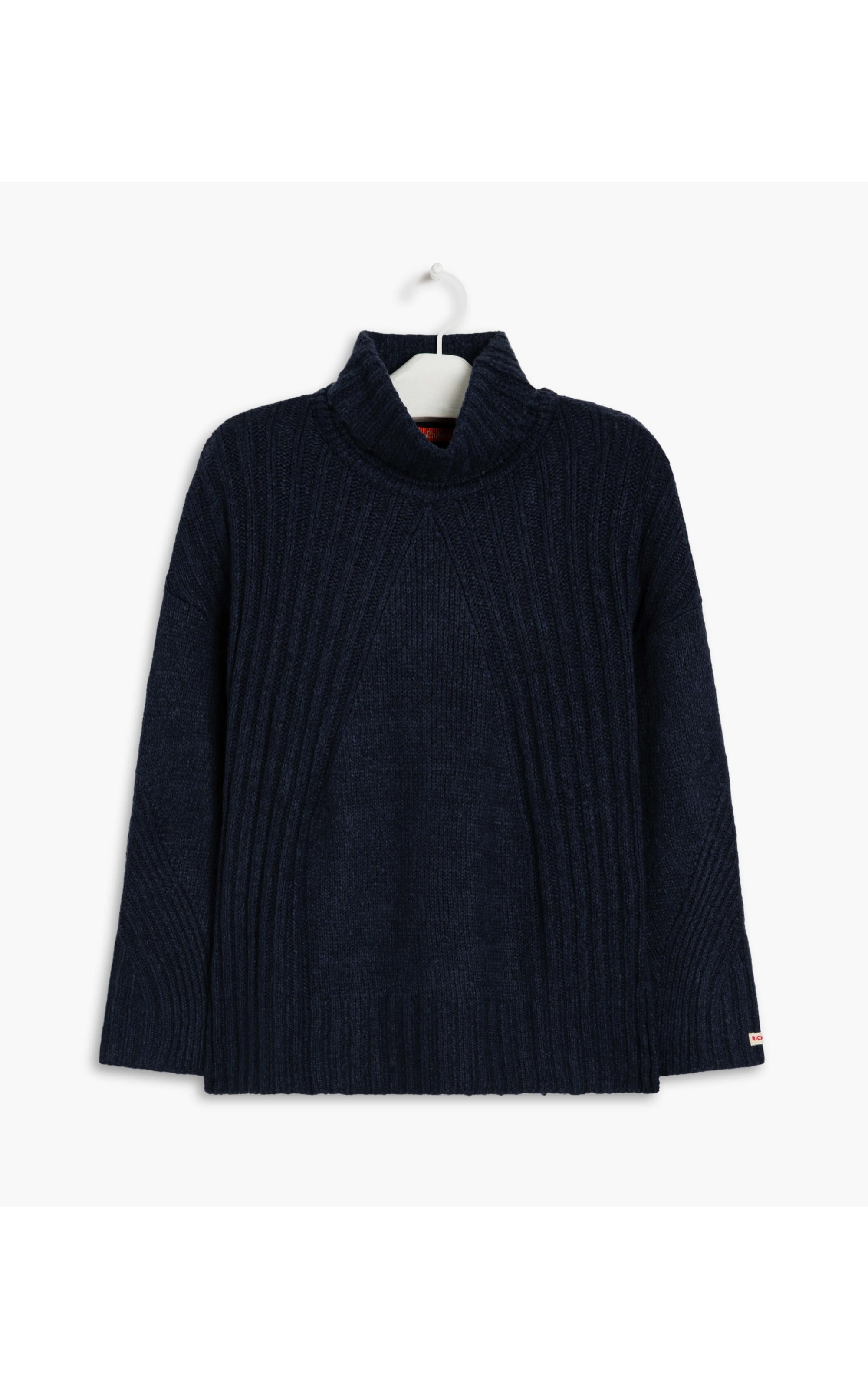 Tricot Salma Liso Marinho