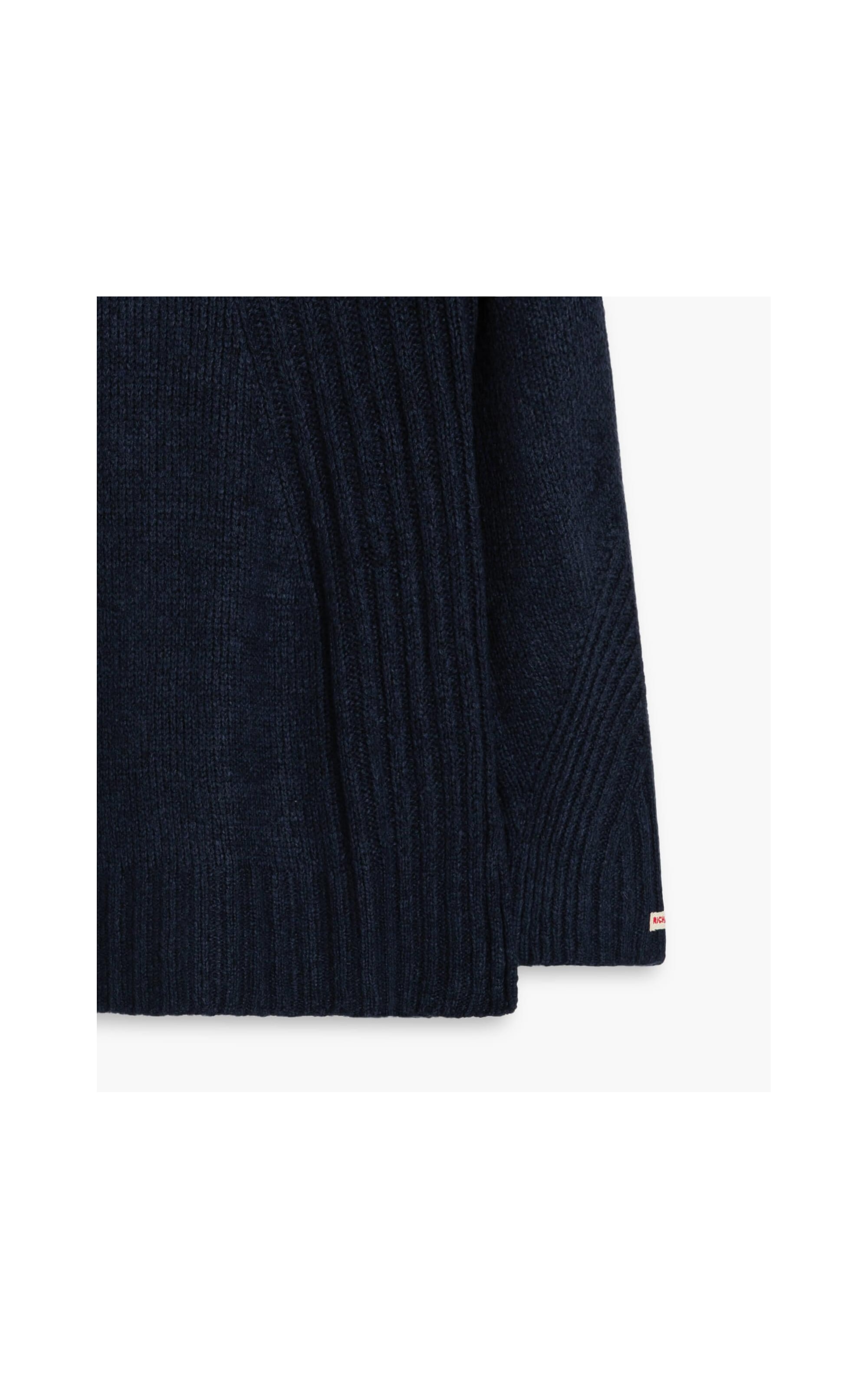 Tricot Salma Liso Marinho