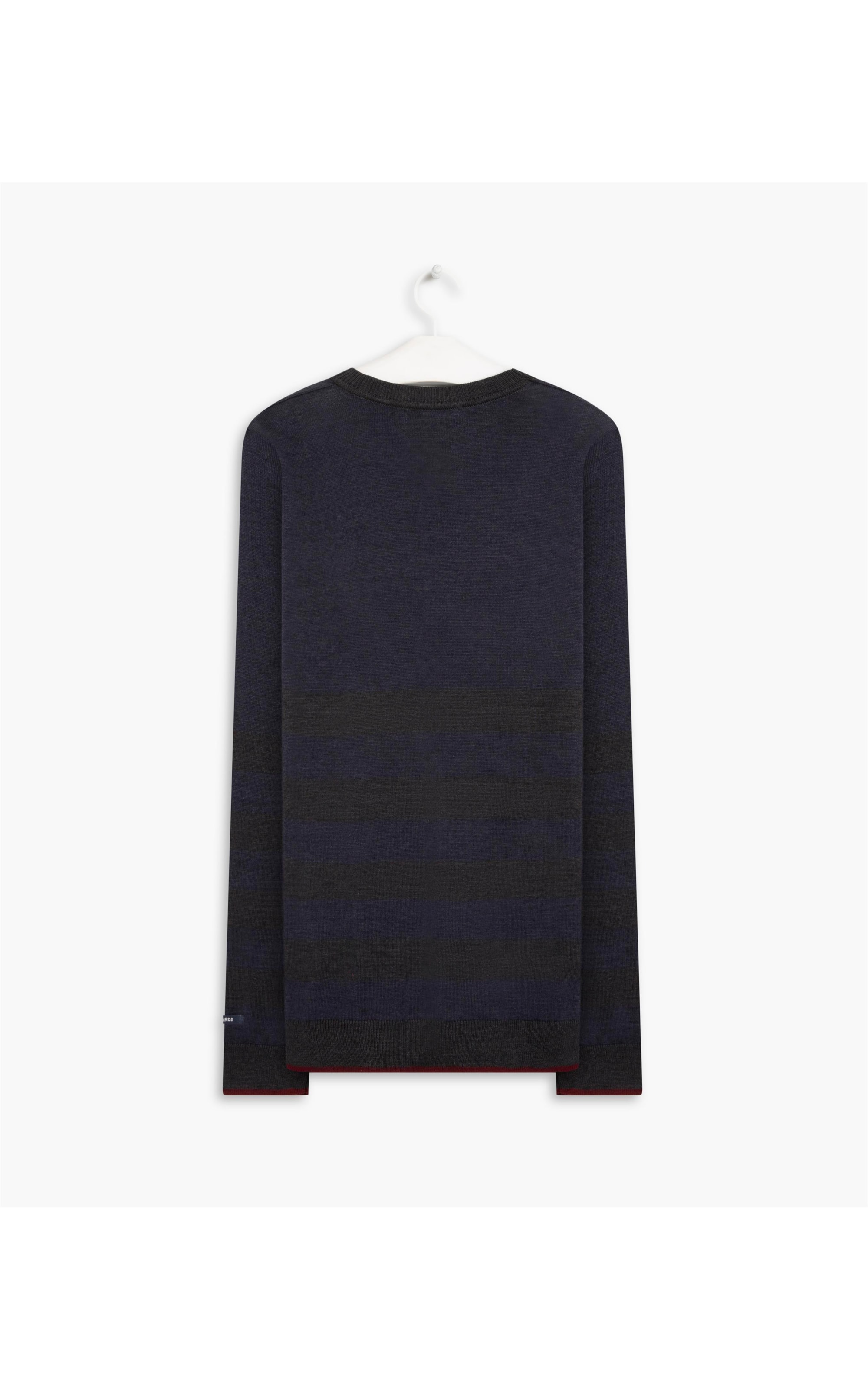 Tricot Sam Listrado Dark Navy