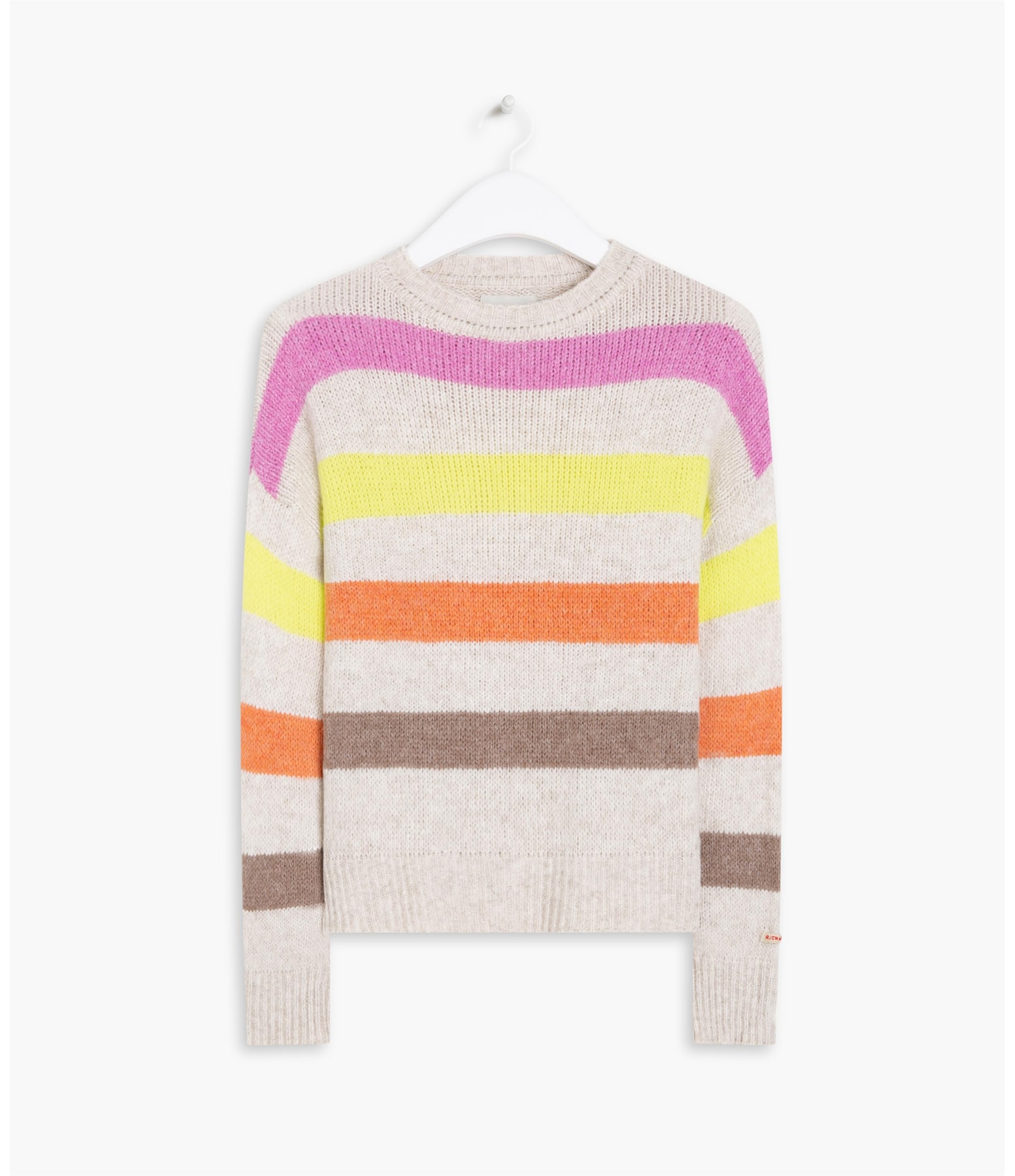 Tricot Sara Listrado Natural
