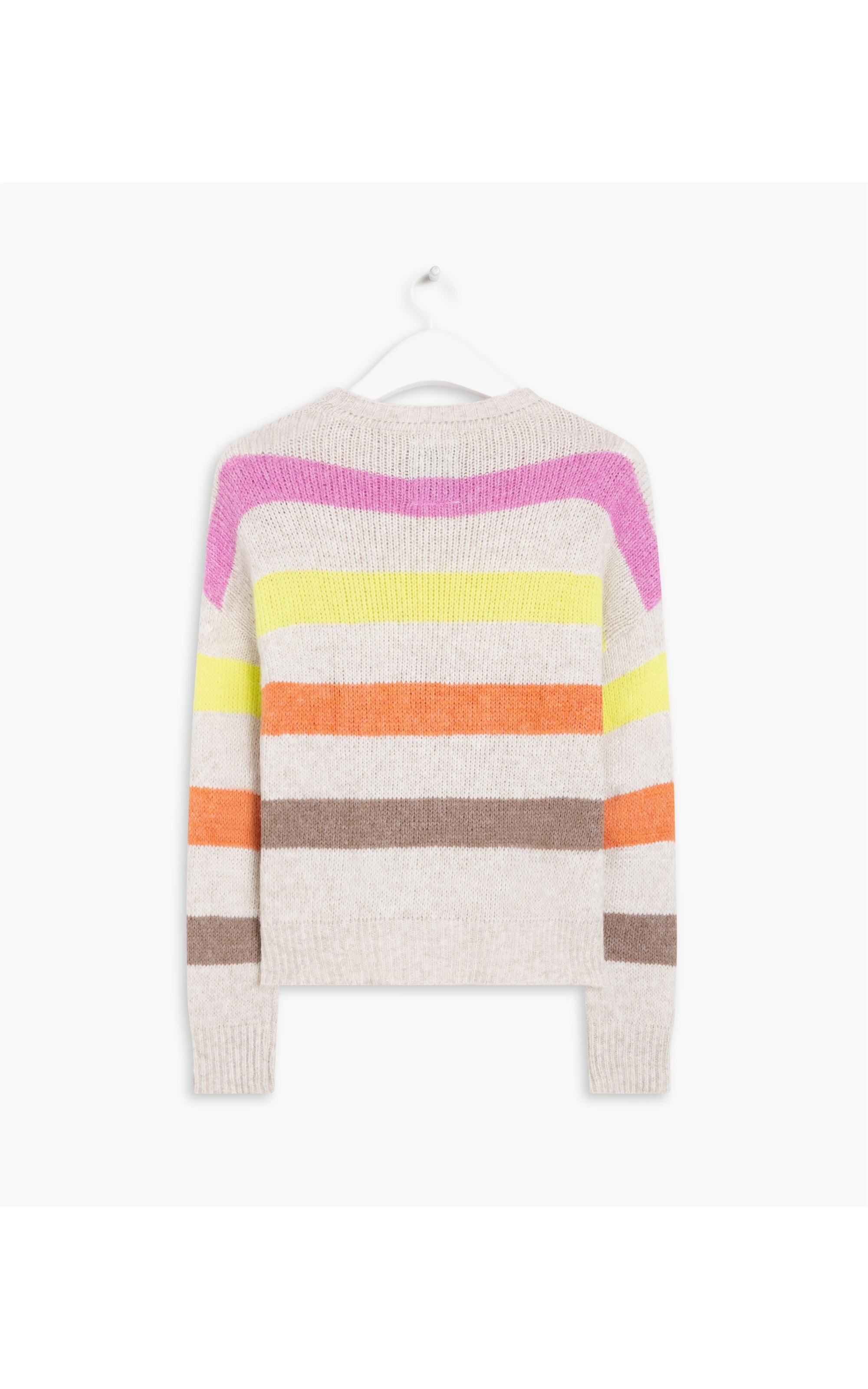 Tricot Sara Listrado Natural