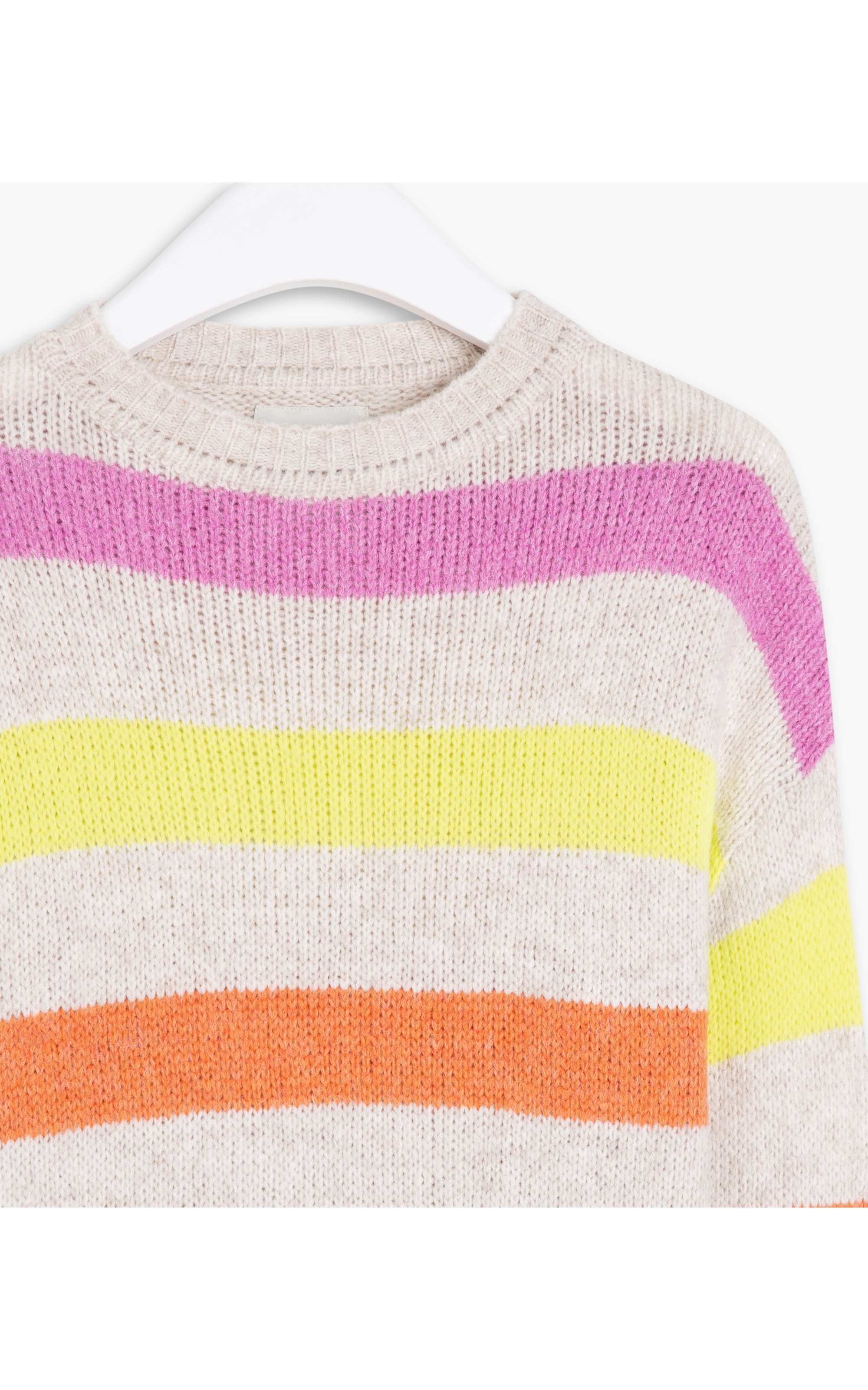 Tricot Sara Listrado Natural