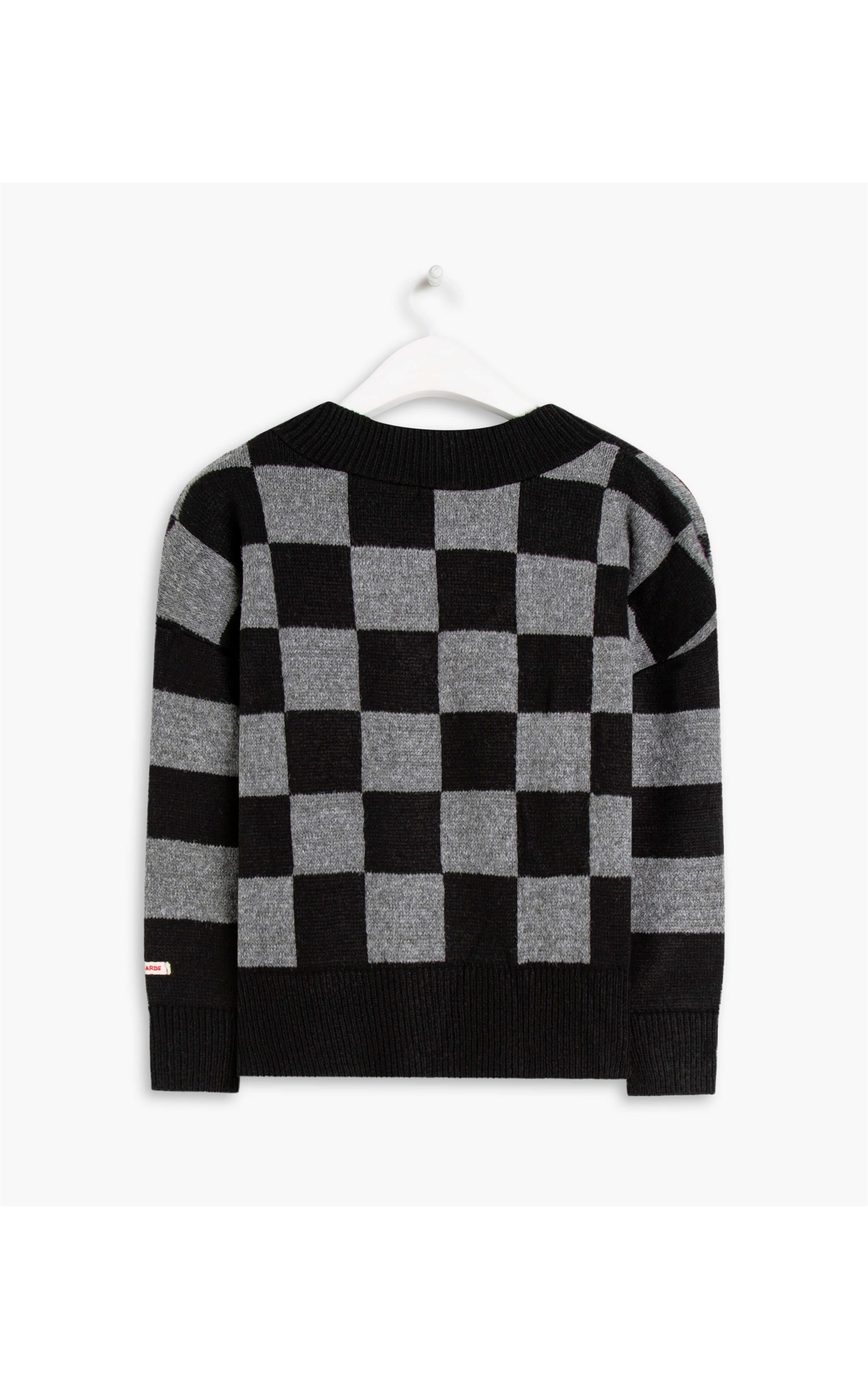 Tricot Sayuri Xadrez Preto