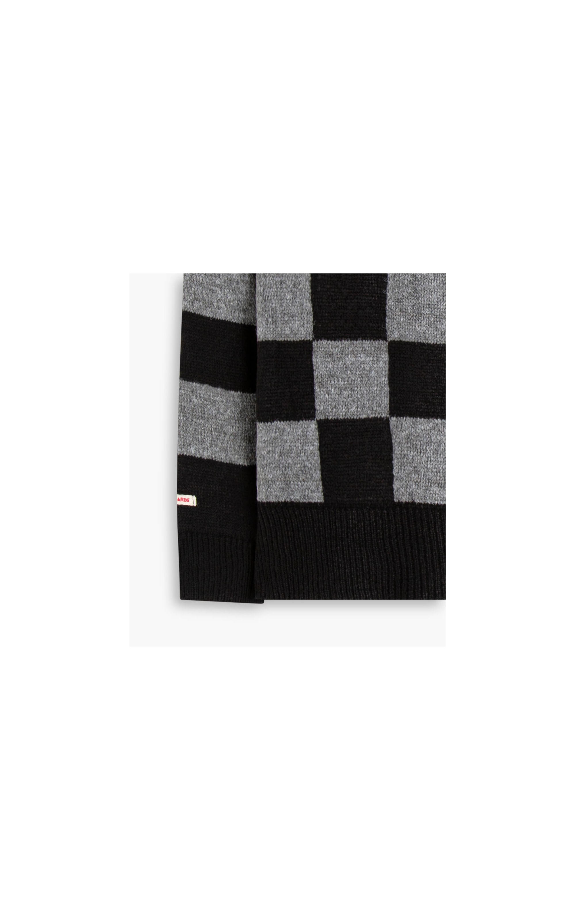 Tricot Sayuri Xadrez Preto