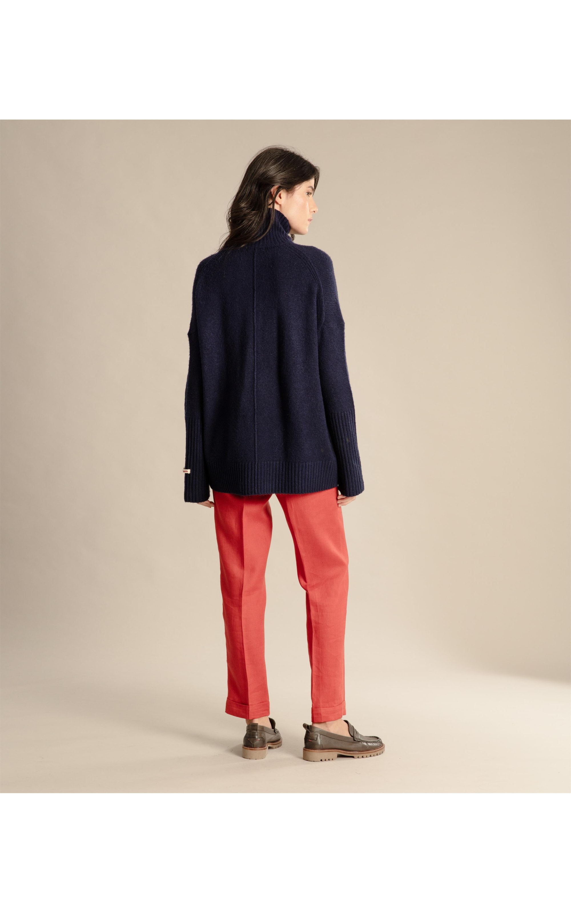 Tricot Shancai Liso Purple Blue