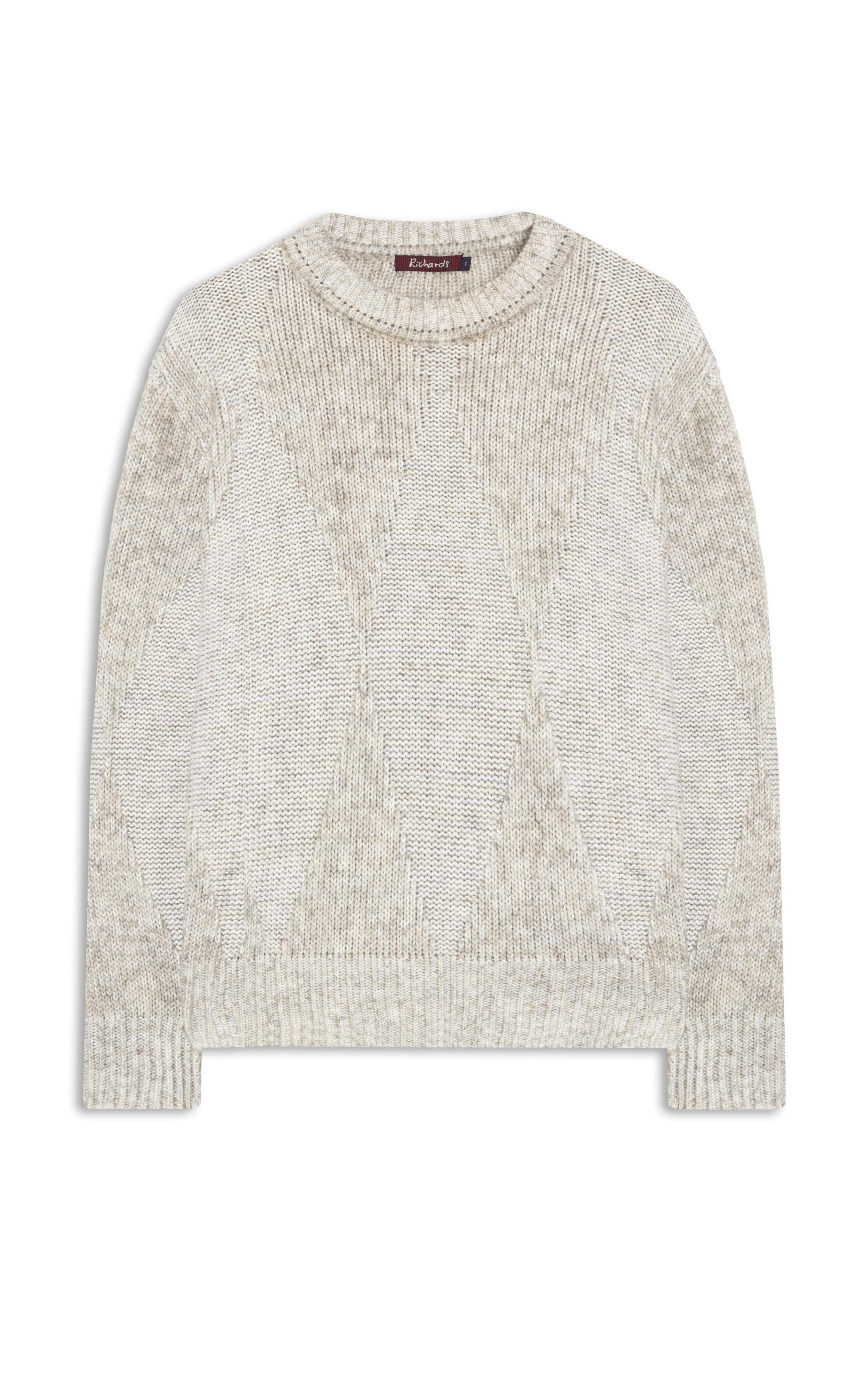 Tricot Sophie Gola Careca Ml Cinza Claro