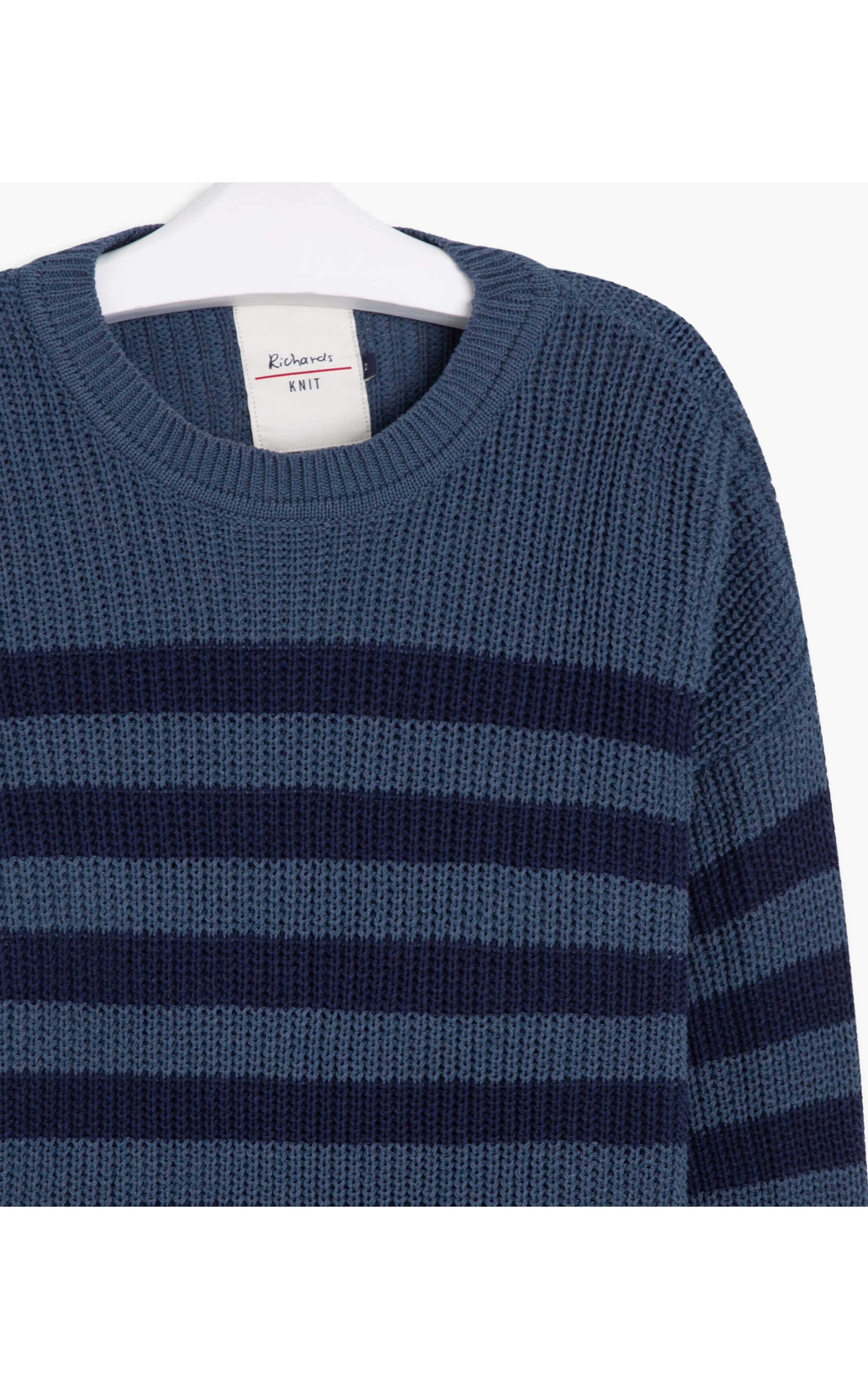 Tricot Soul Listrado Azul Bic