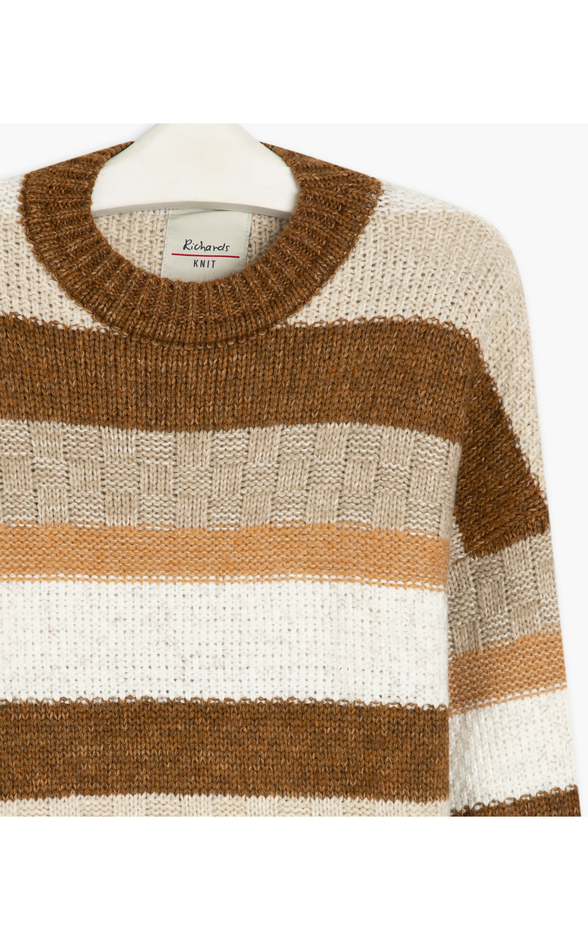 Tricot Susami Listrado Chocolate