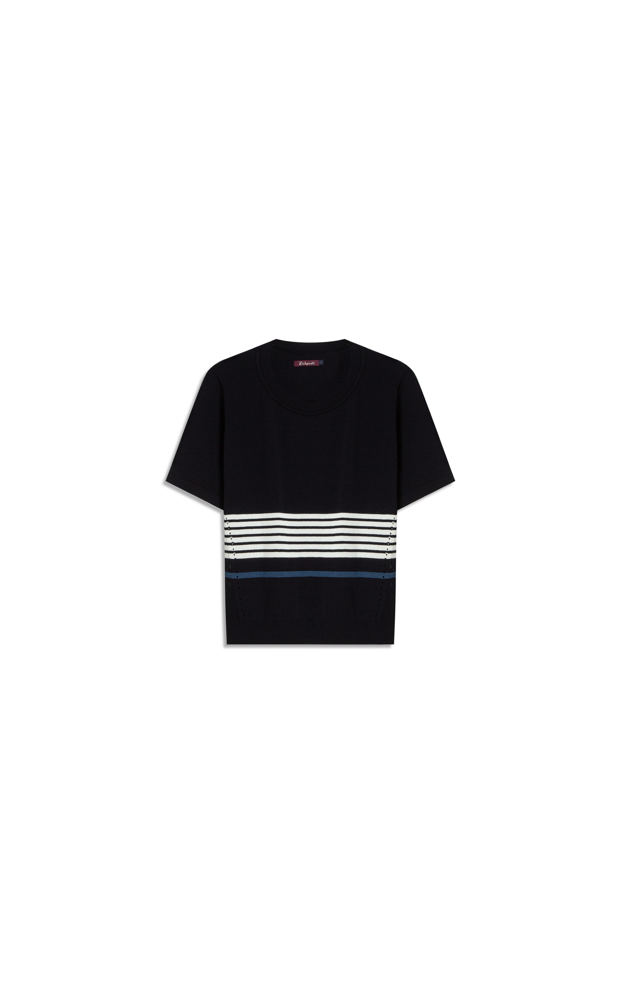 Tricot T-Shirt Brisa Liso Dark Navy