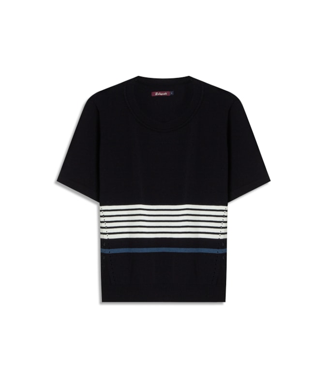Tricot T-Shirt Brisa Liso Dark Navy