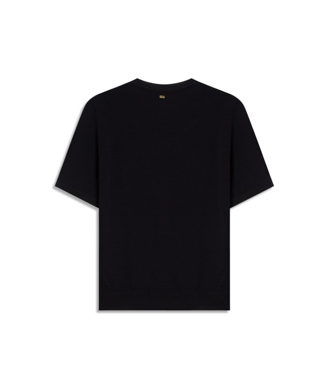 Tricot T-Shirt Brisa Liso Dark Navy