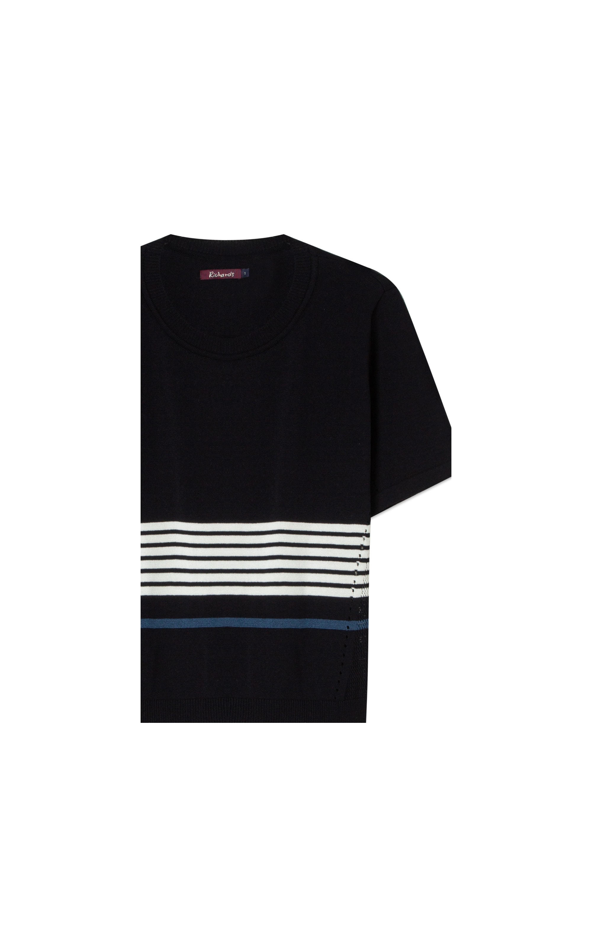 Tricot T-Shirt Brisa Liso Dark Navy