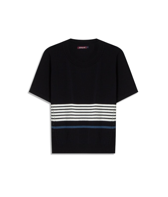 Tricot T-Shirt Brisa Liso Dark Navy