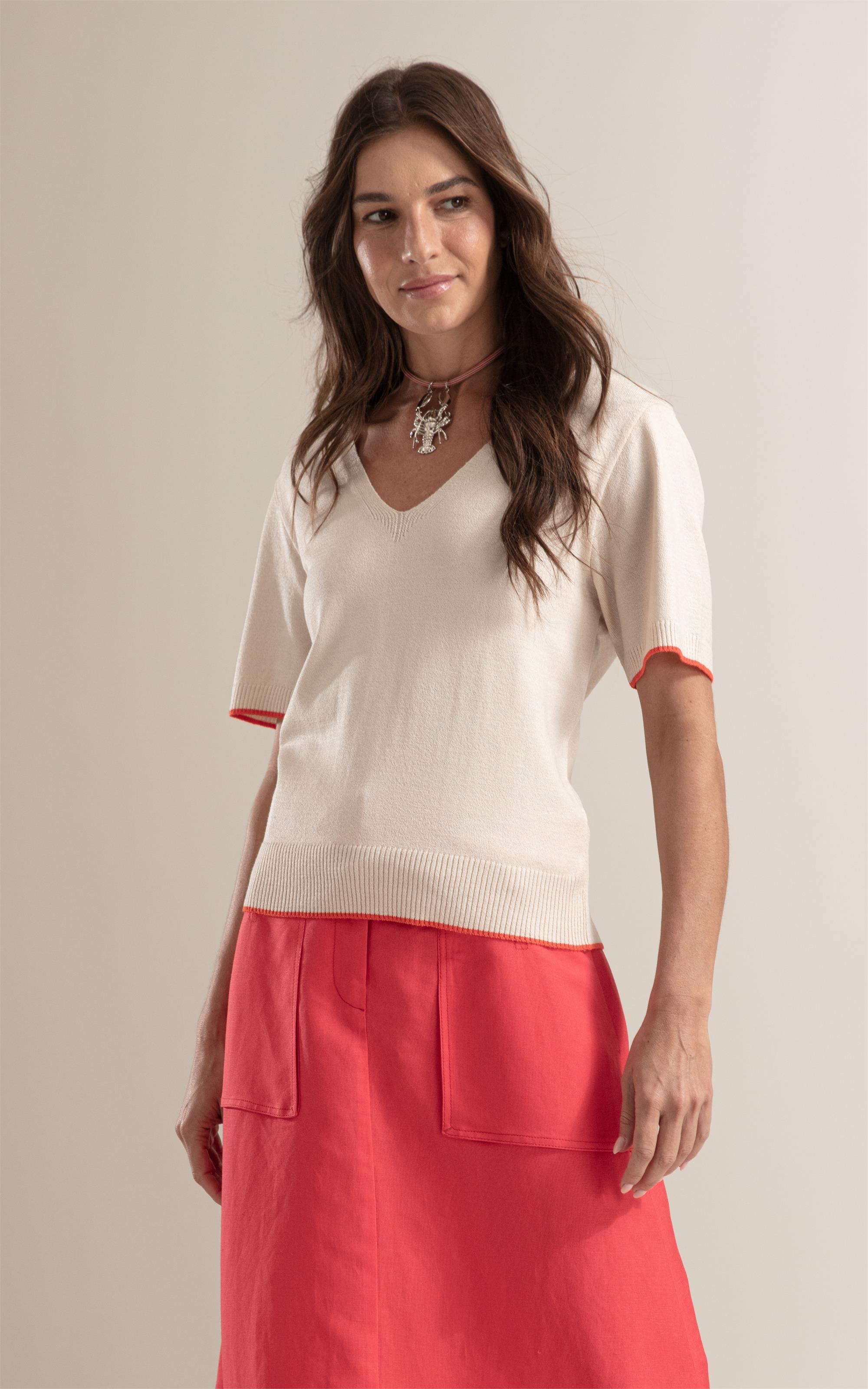 Tricot T-Shirt Elena Natural