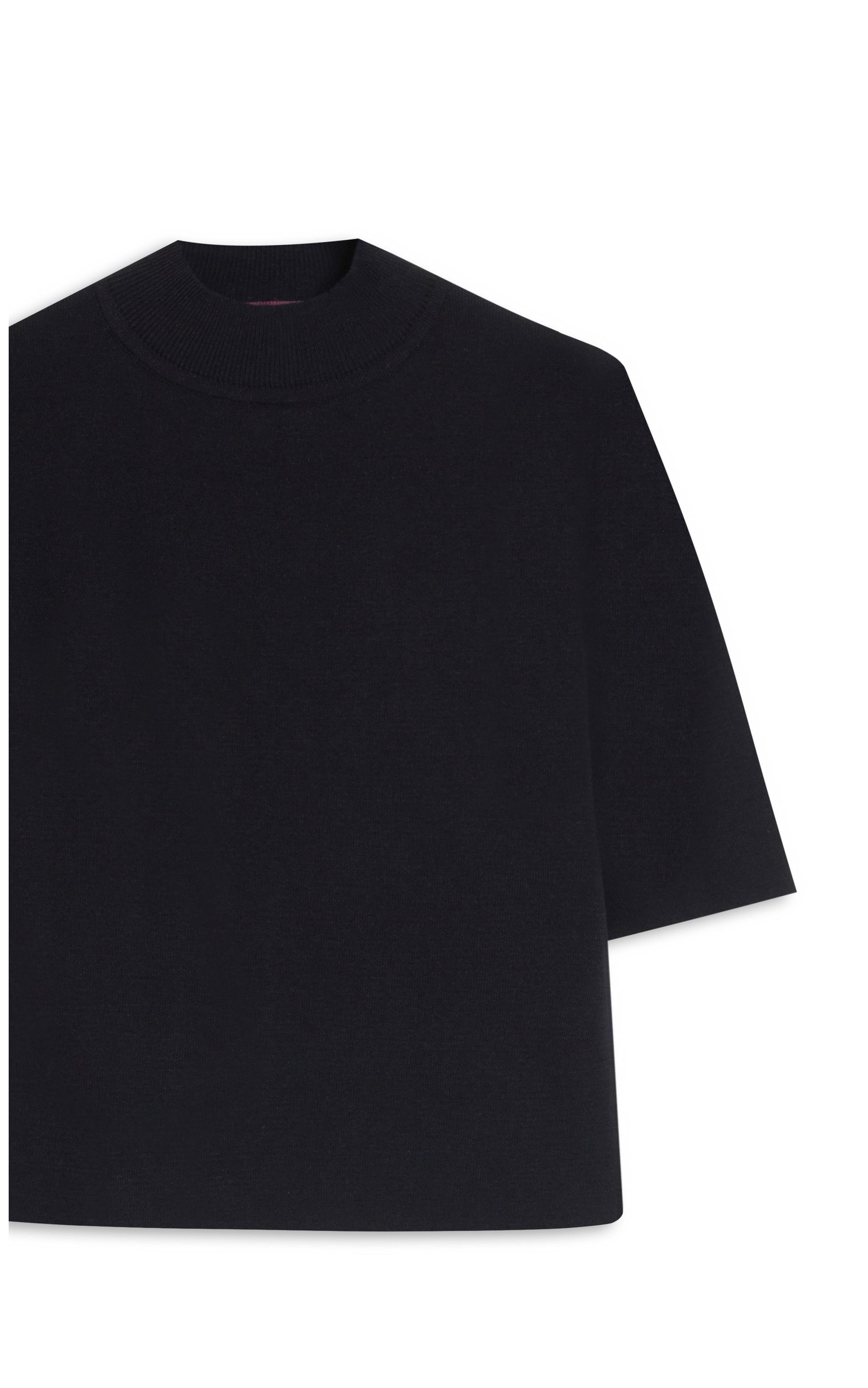 Tricot T-Shirt Eva Liso Dark Navy