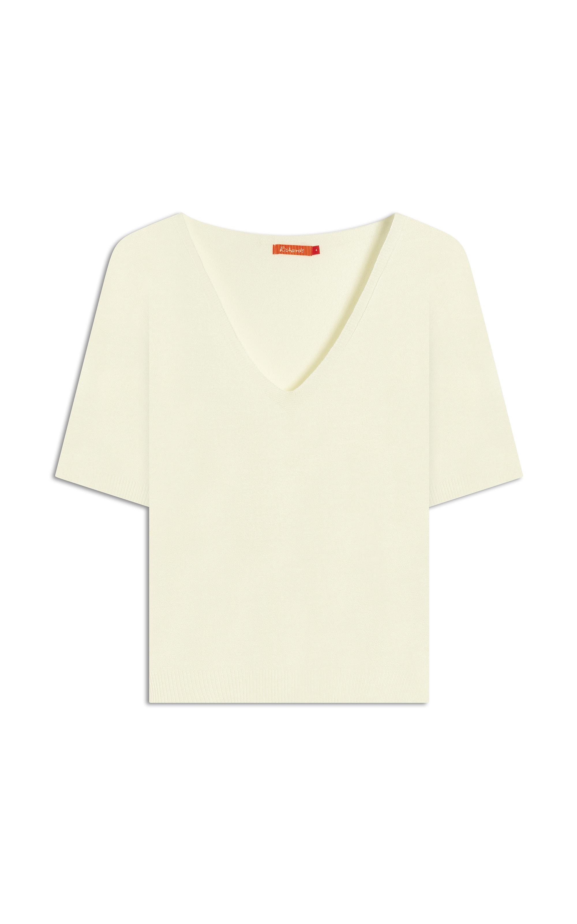 Tricot T-Shirt Grace Gola v Mc Branco