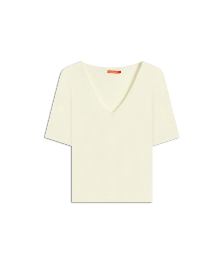 Tricot T-Shirt Grace Gola v Mc Branco