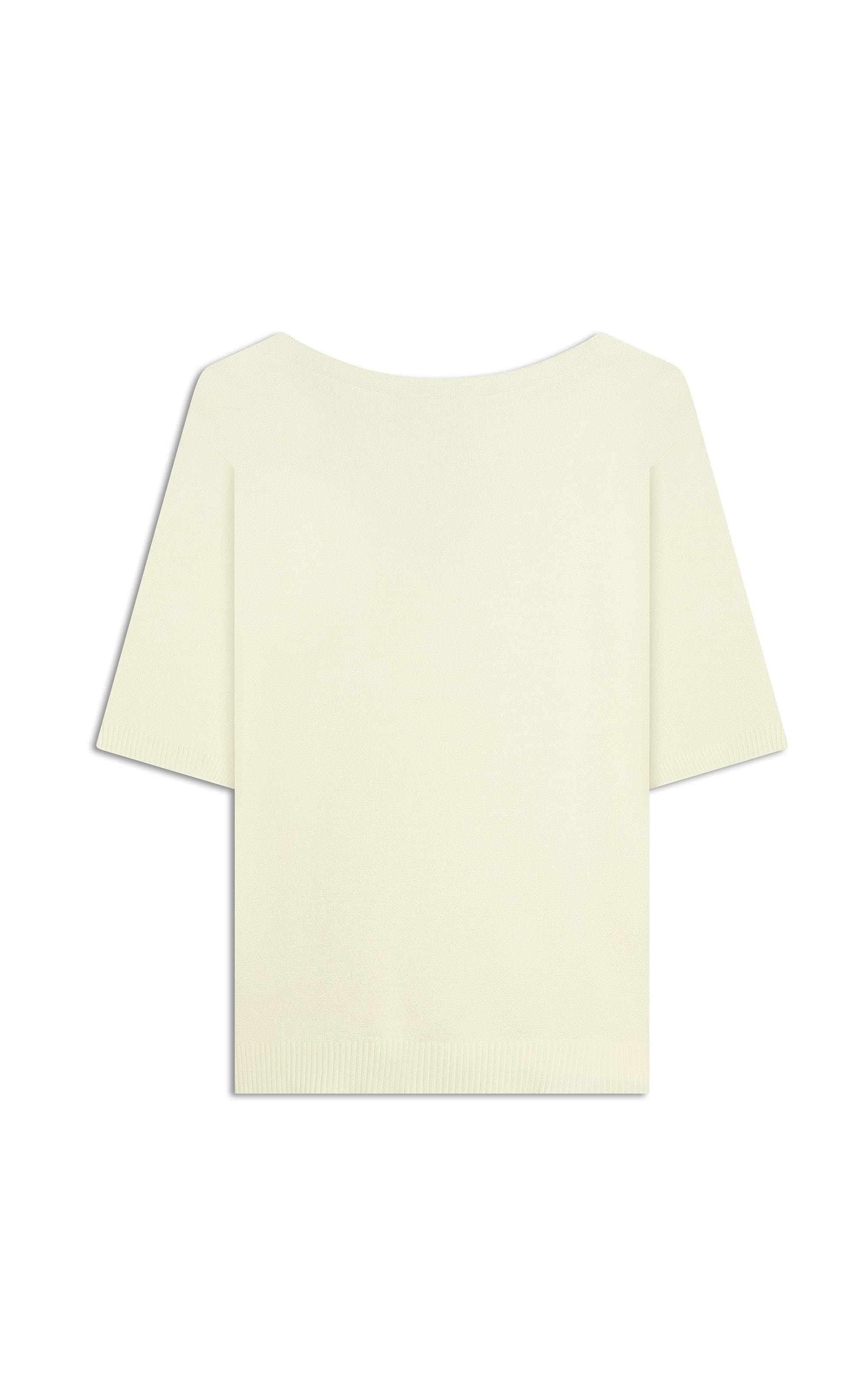 Tricot T-Shirt Grace Gola v Mc Branco