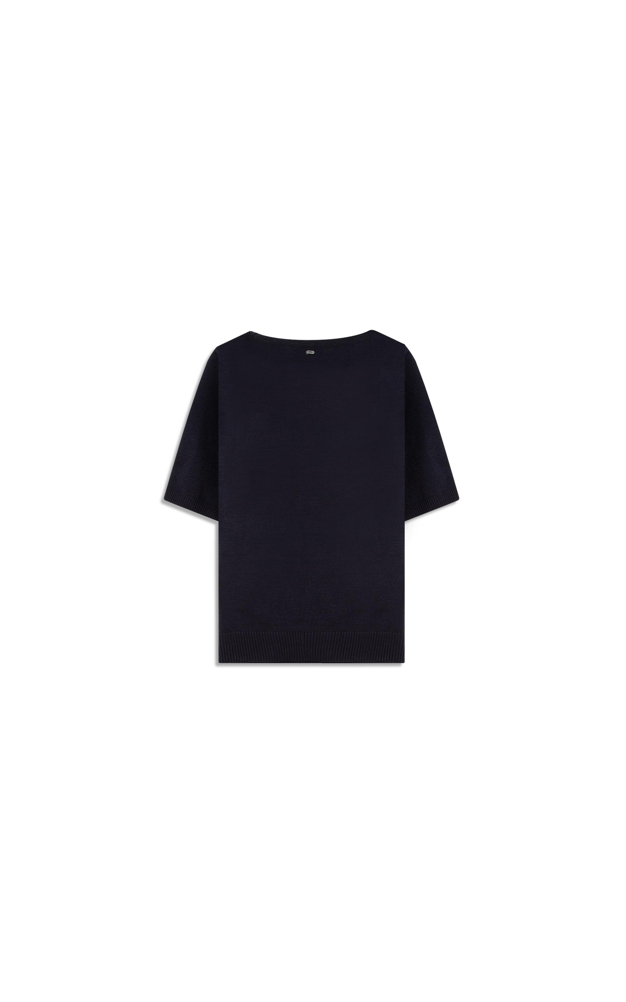Tricot T-Shirt Grace Gola v Mc Dark Navy