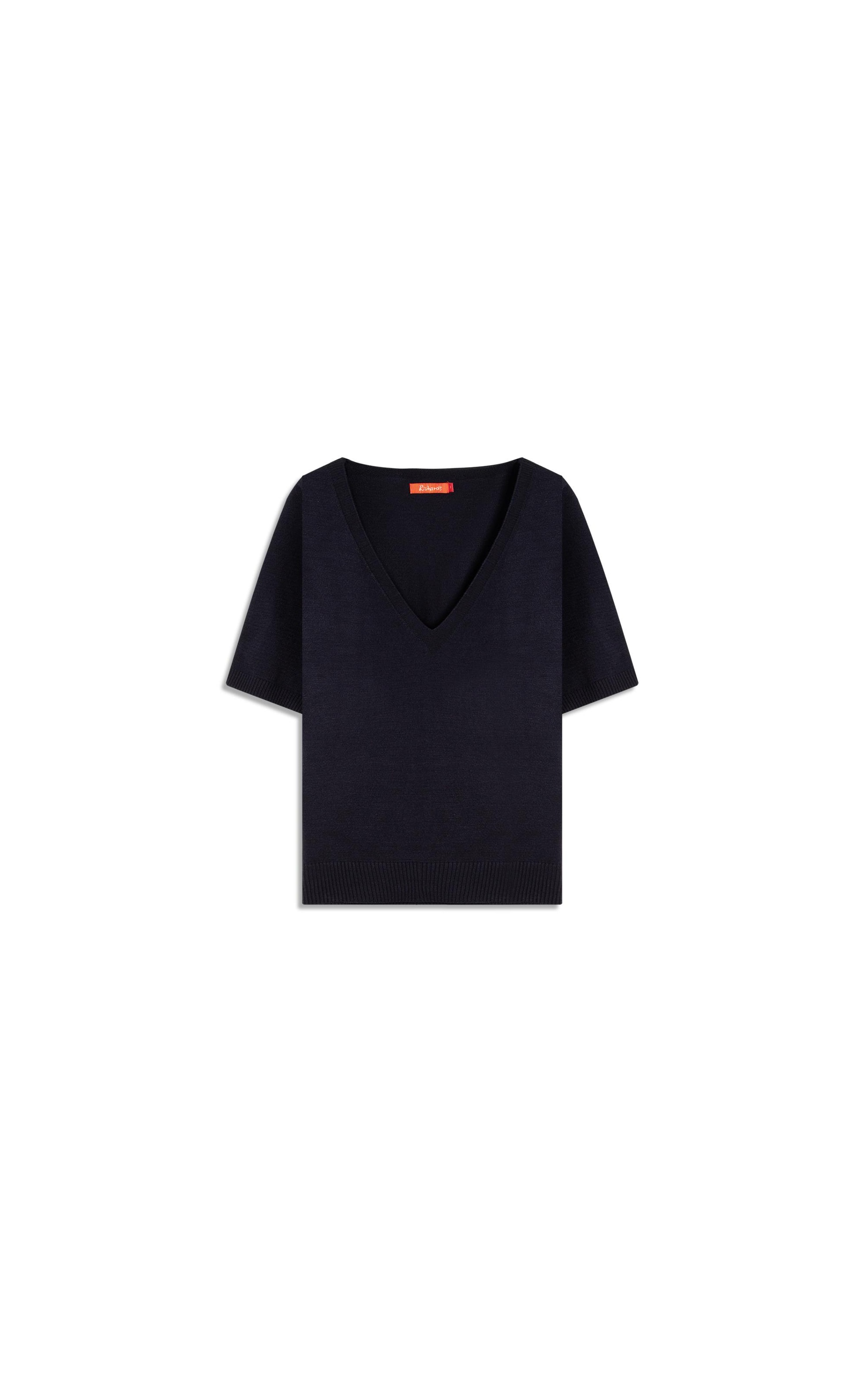 Tricot T-Shirt Grace Gola v Mc Dark Navy