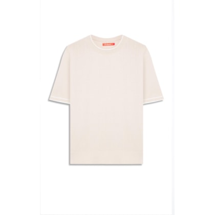 Tricot T-Shirt Jade Bicolor Natural