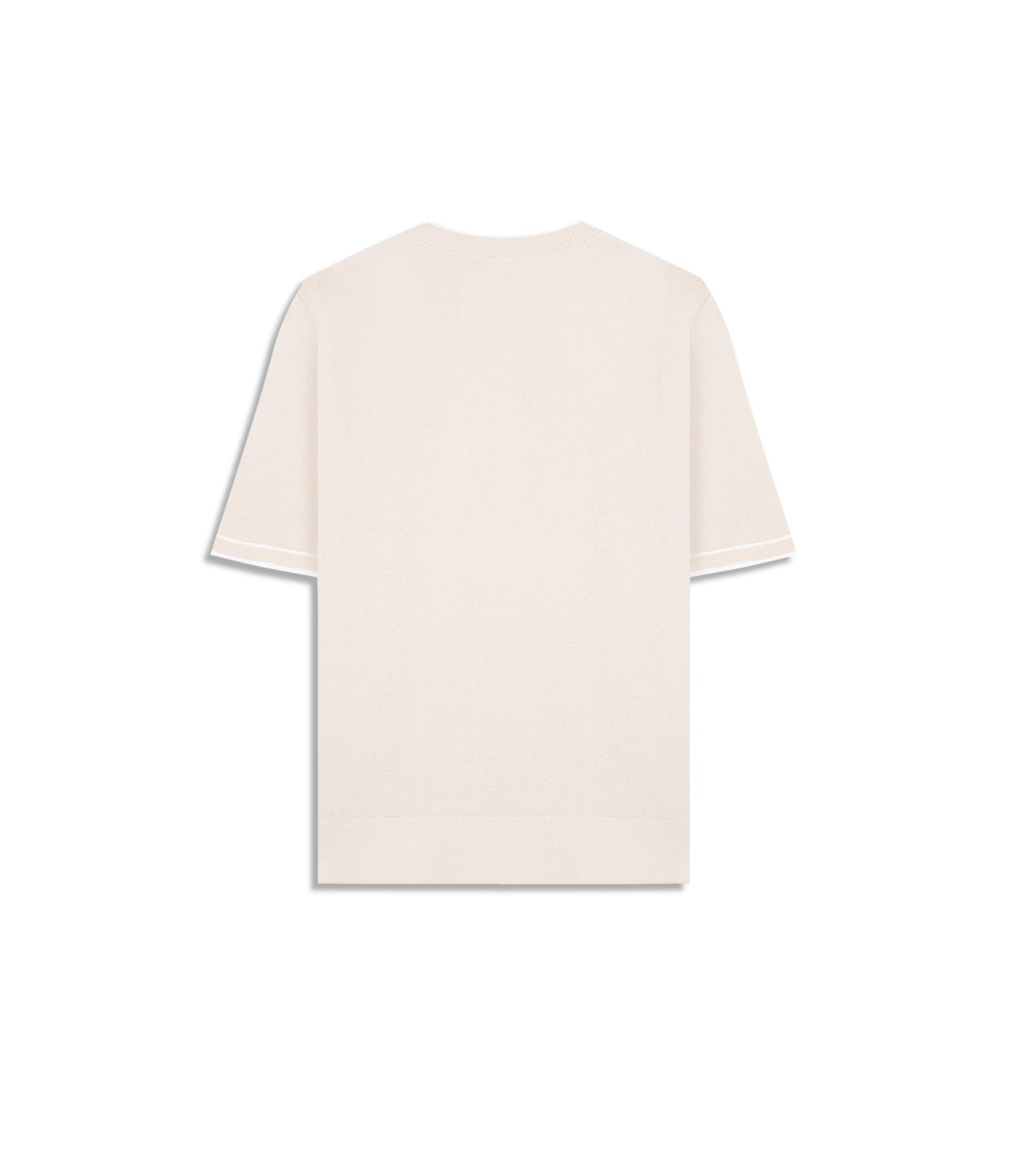 Tricot T-Shirt Jade Bicolor Natural