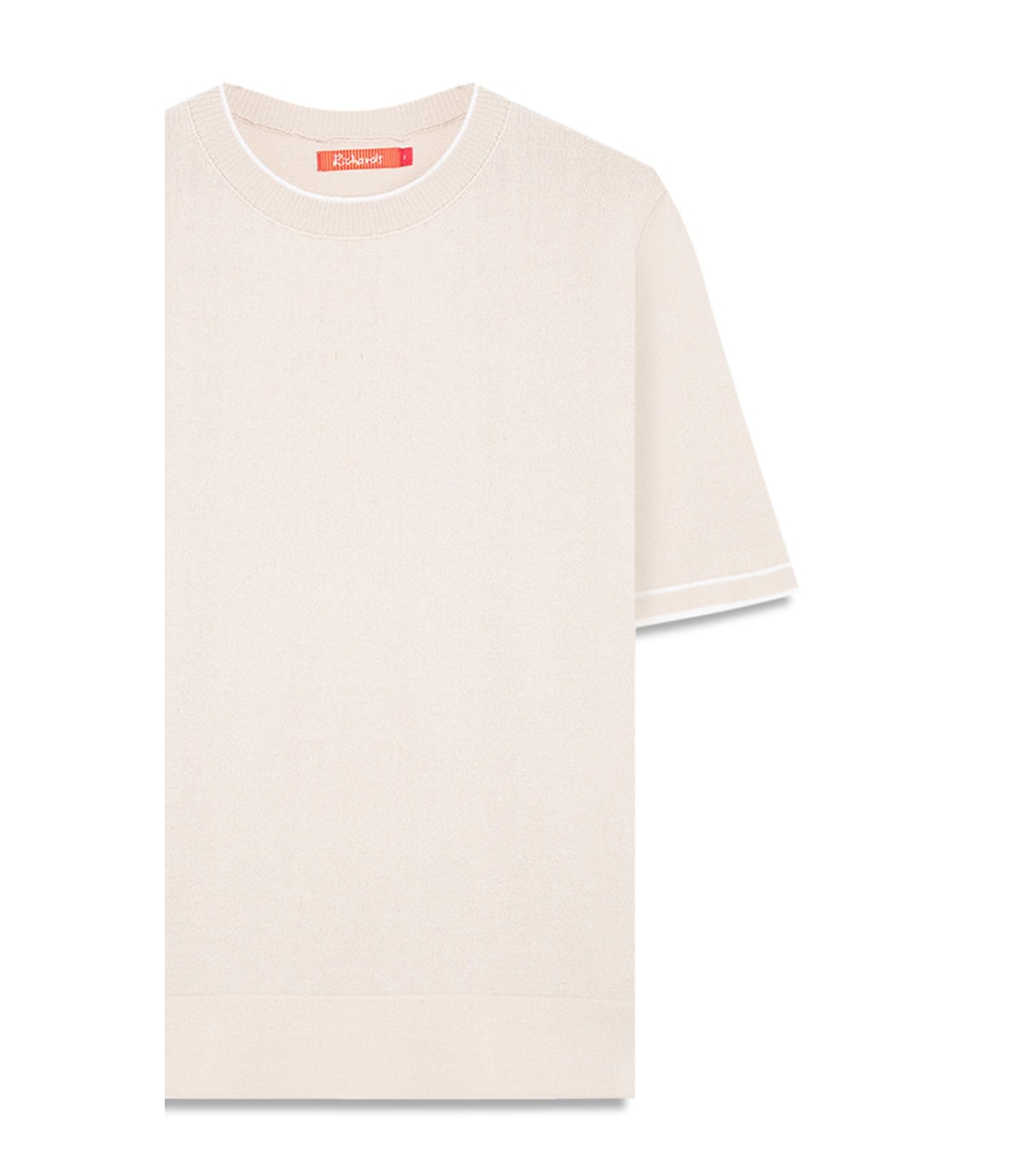 Tricot T-Shirt Jade Bicolor Natural