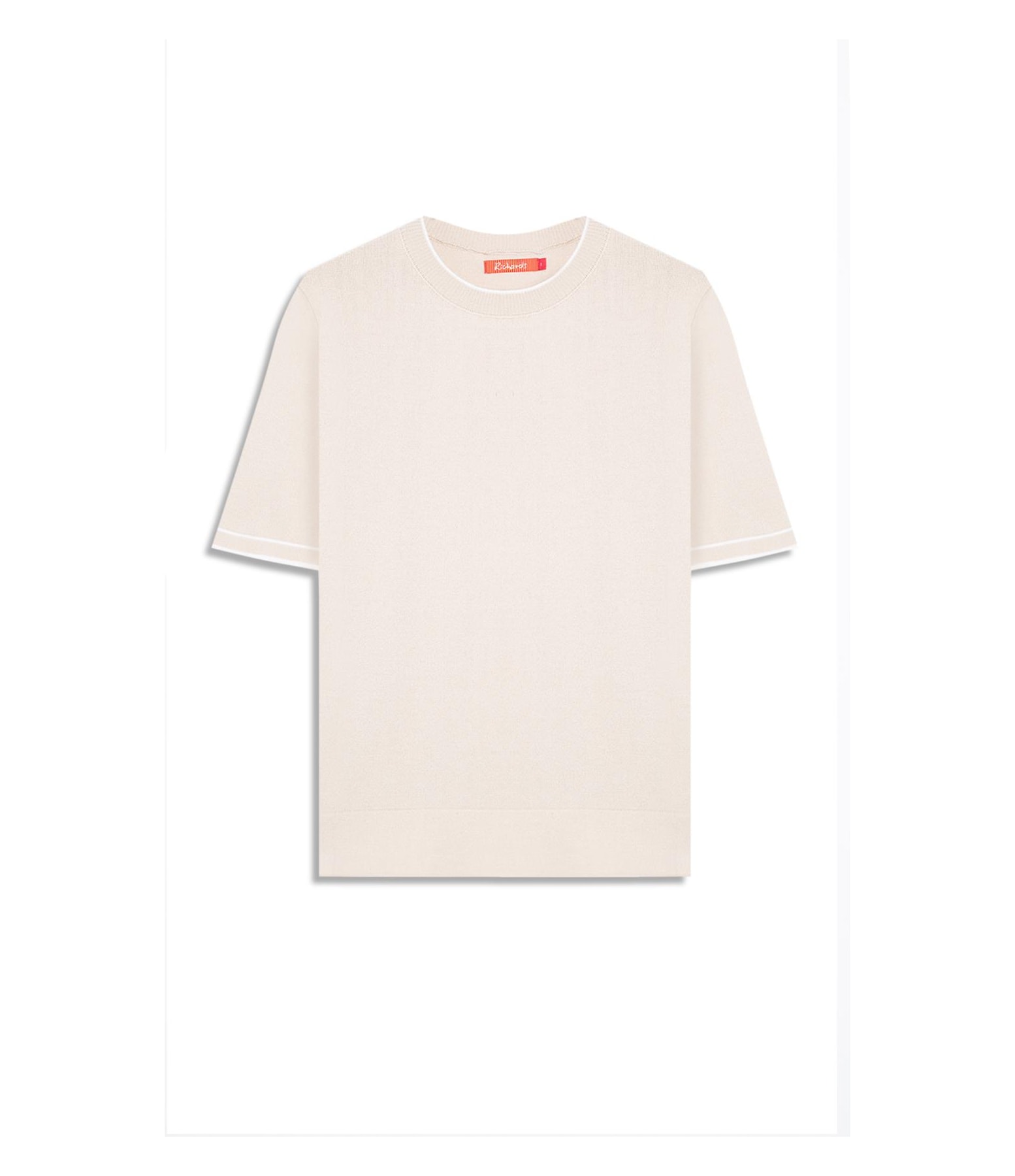 Tricot T-Shirt Jade Bicolor Natural