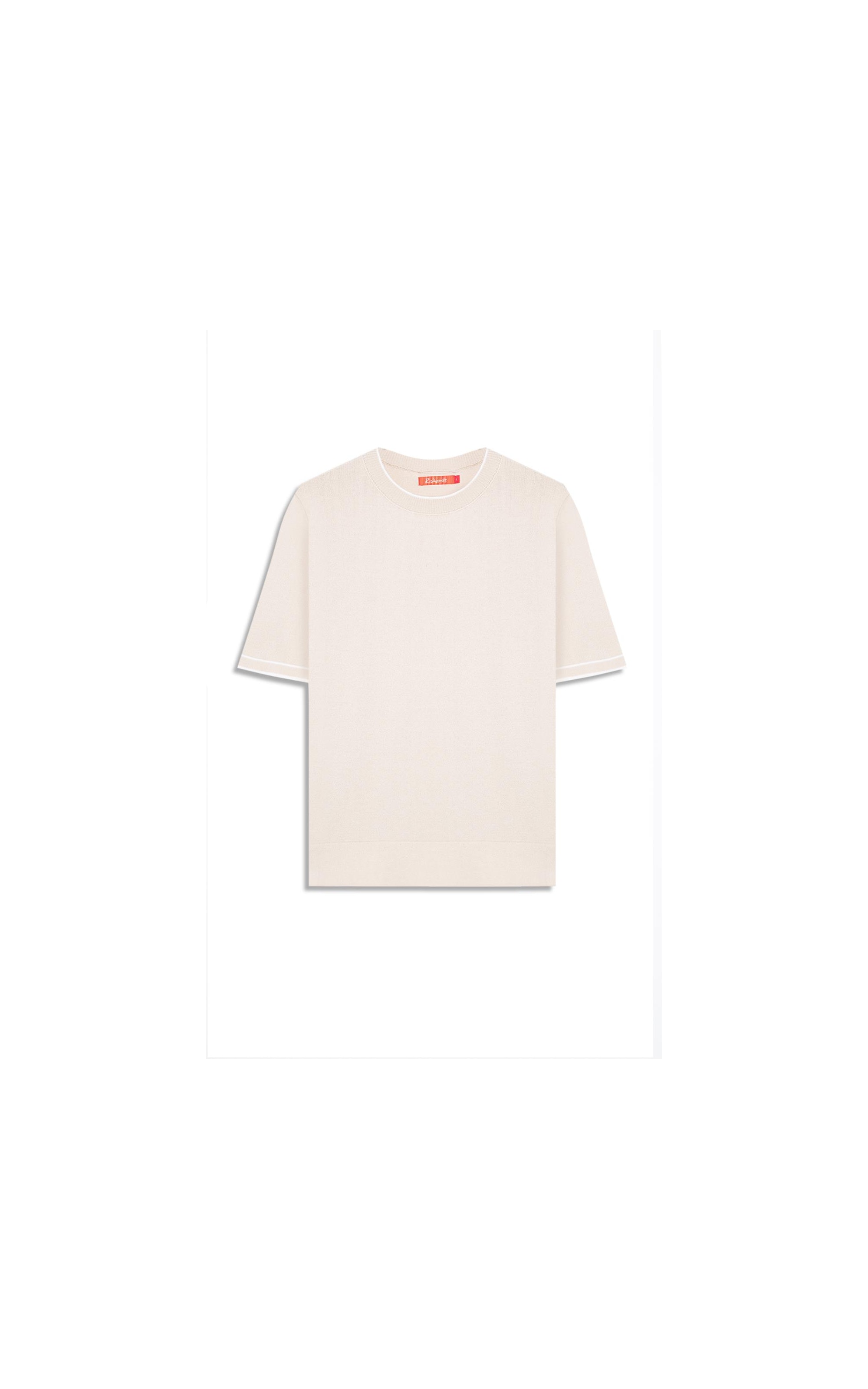 Tricot T-Shirt Jade Bicolor Natural