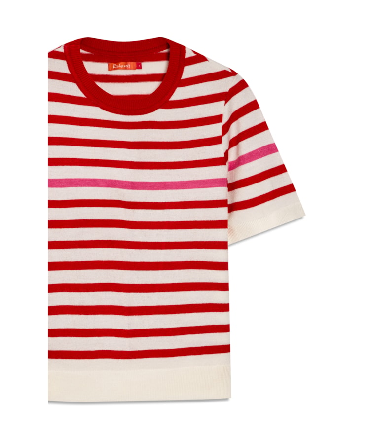 Tricot T-Shirt Marina Modal Vermelho