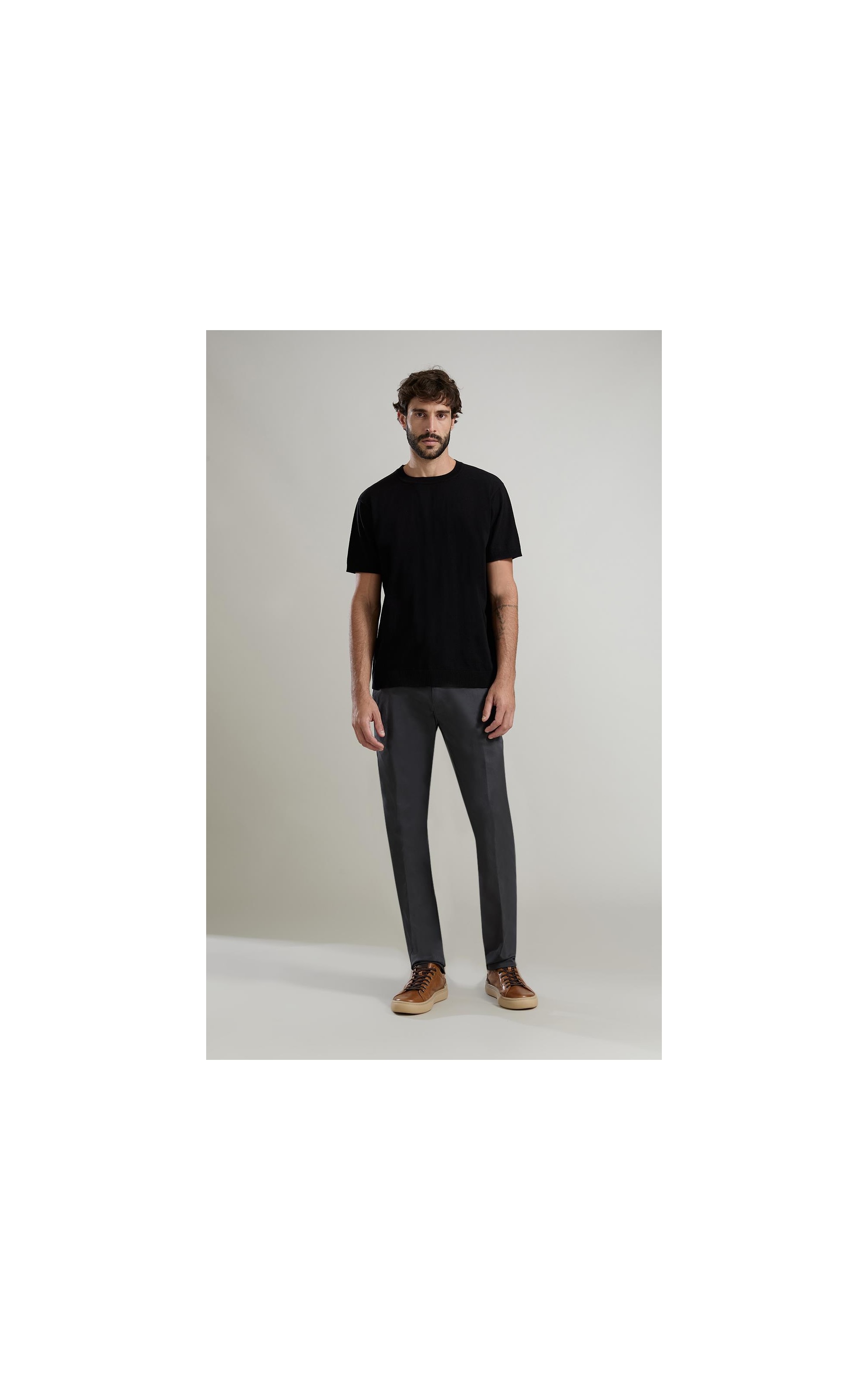 Tricot T-Shirt Mm Pbt Mc Preto