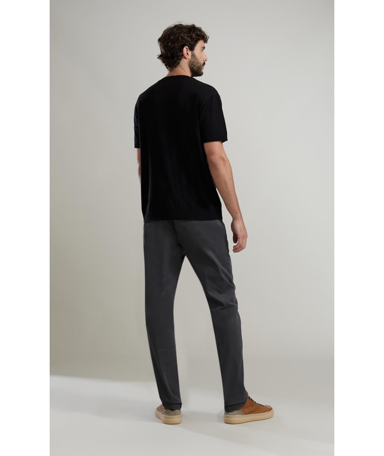 Tricot T-Shirt Mm Pbt Mc Preto