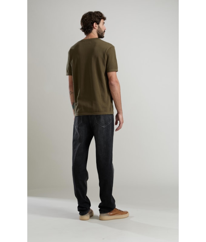 Tricot  T-Shirt Piquet Pbt Mc Verde Militar