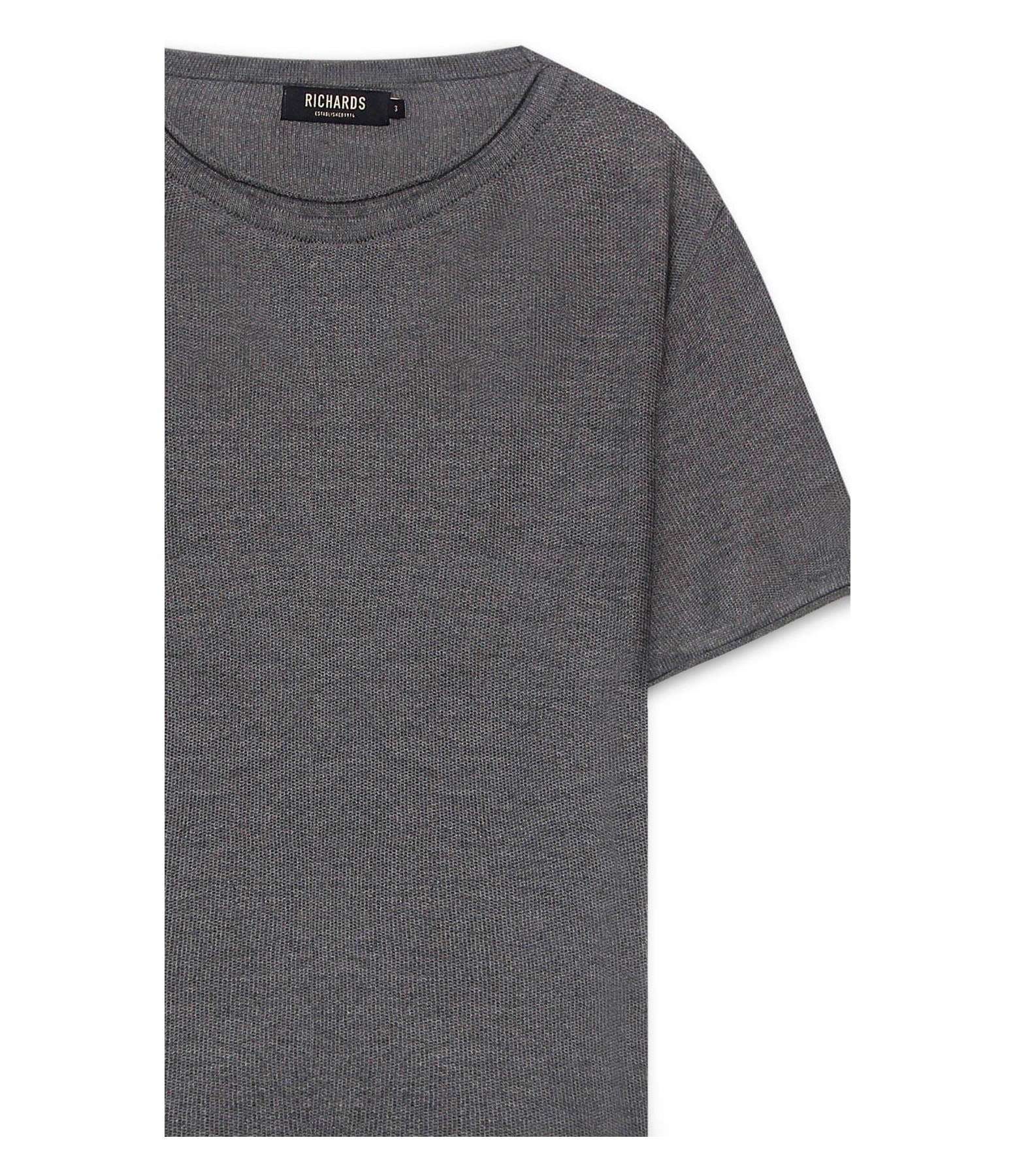 Tricot T-Shirt Piquet Unifinished Mc Chumbo Mescla