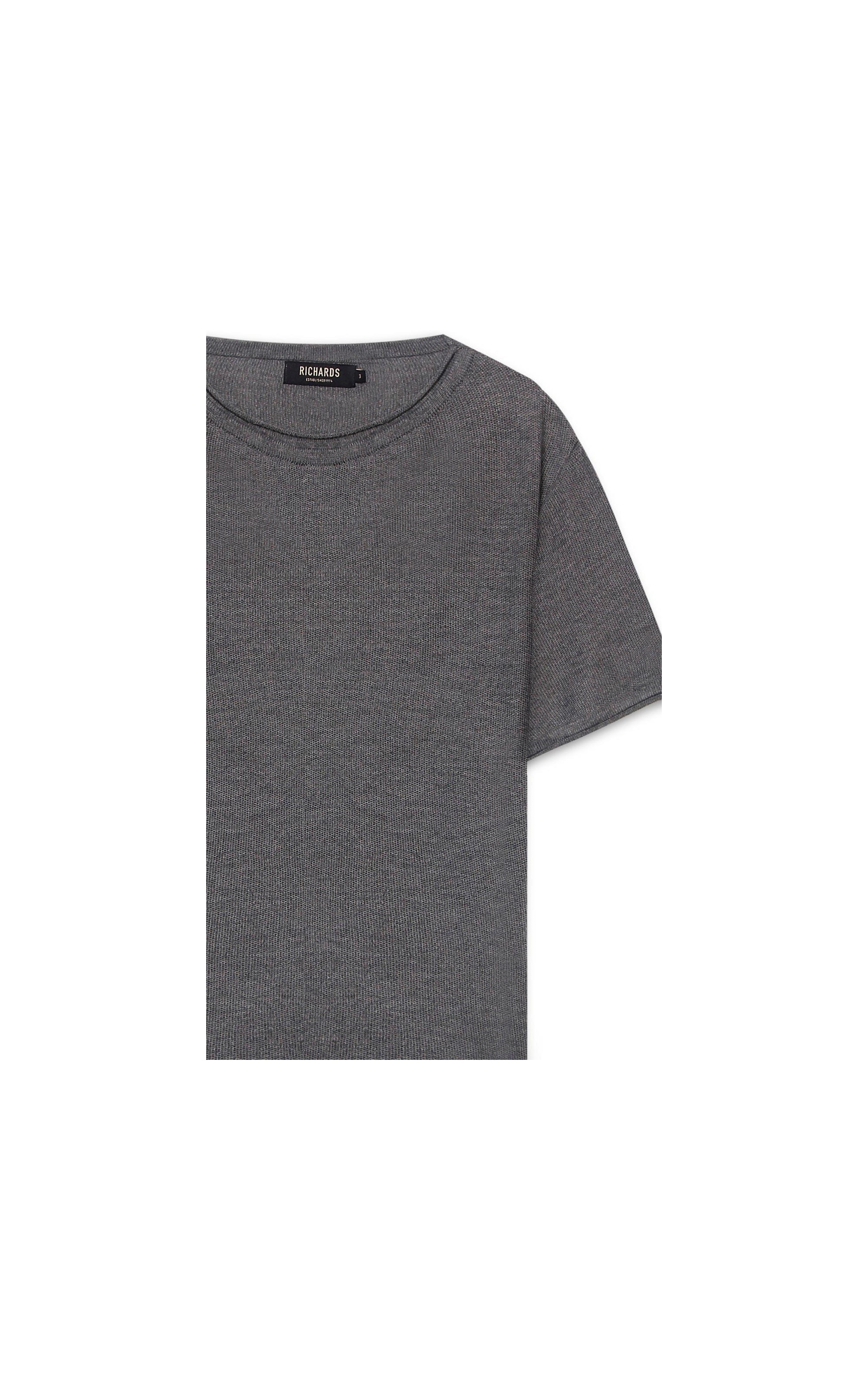 Tricot T-Shirt Piquet Unifinished Mc Chumbo Mescla