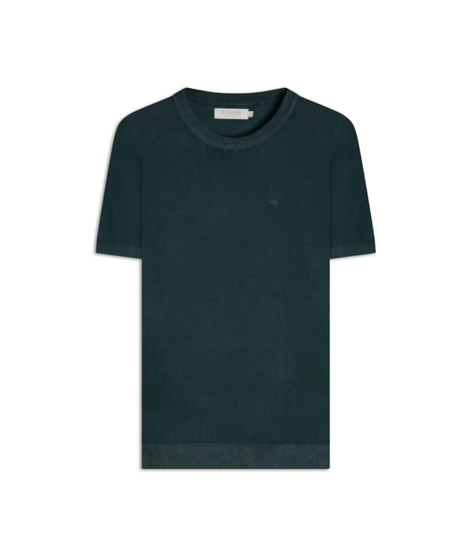 Tricot T-Shirt Rui Basic Verde Escuro