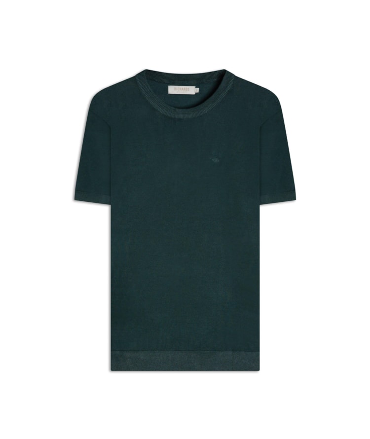 Tricot T-Shirt Rui Basic Verde Escuro