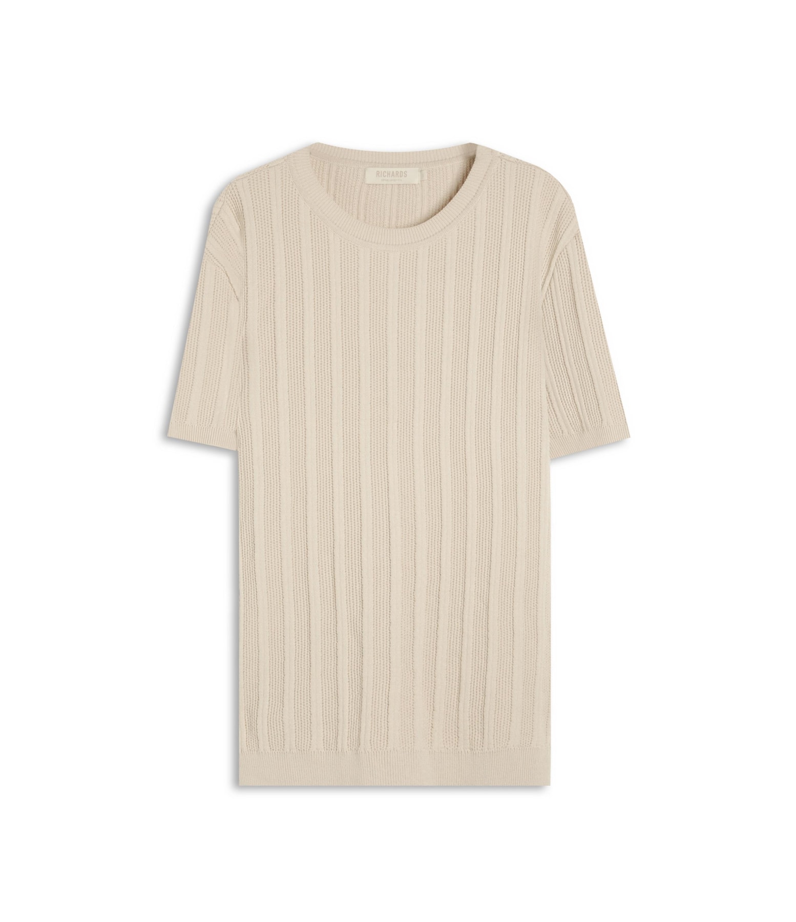Tricot T-Shirt Zeca Textura Mc Areia