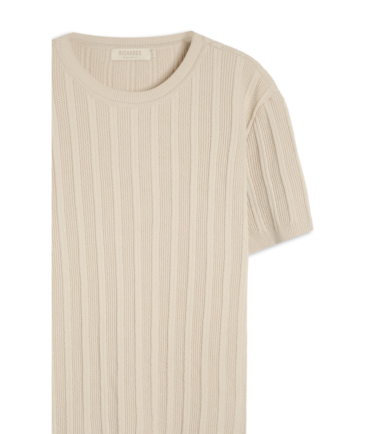 Tricot T-Shirt Zeca Textura Mc Areia