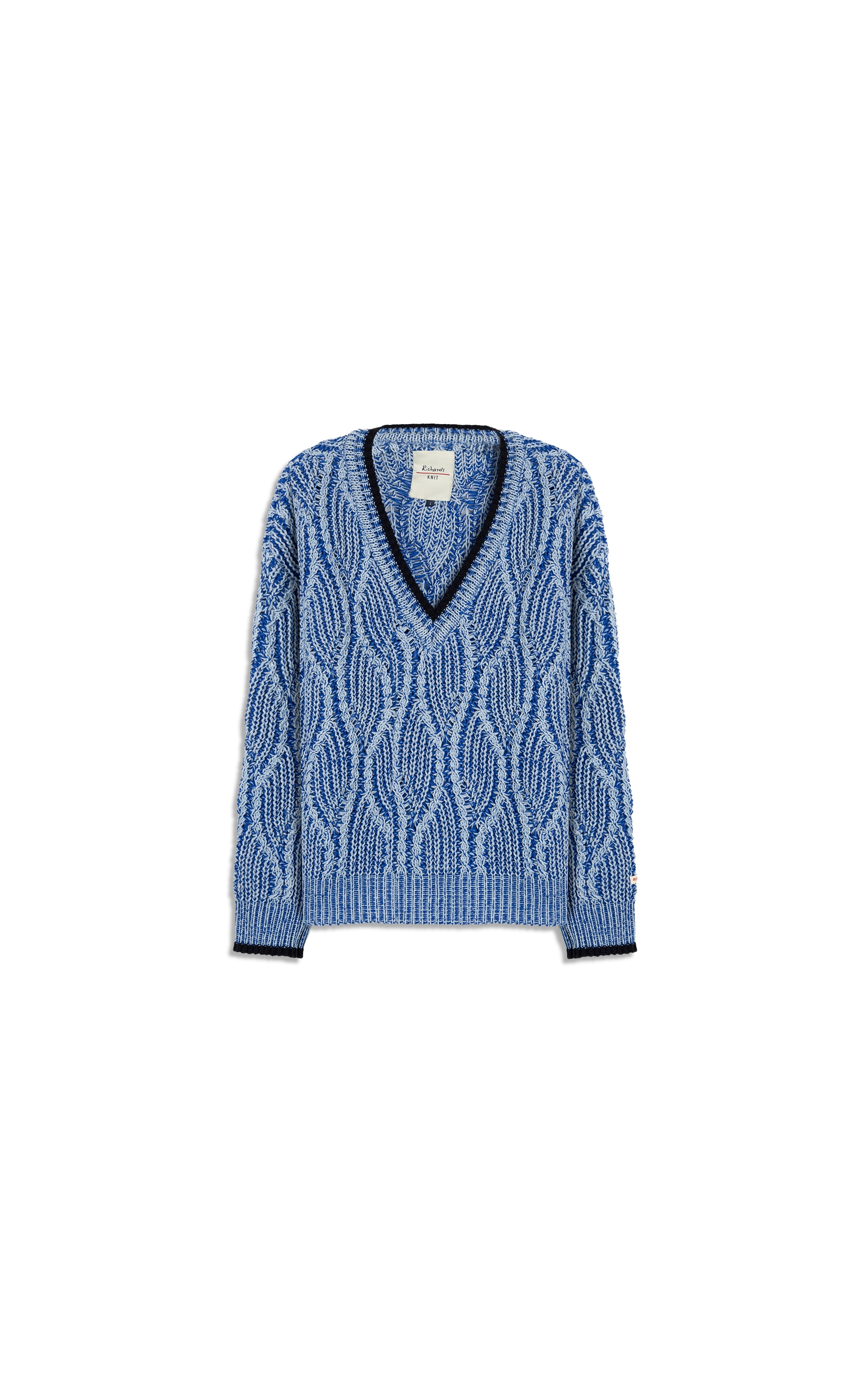  Tricot Taiji Texturas Azul Claro